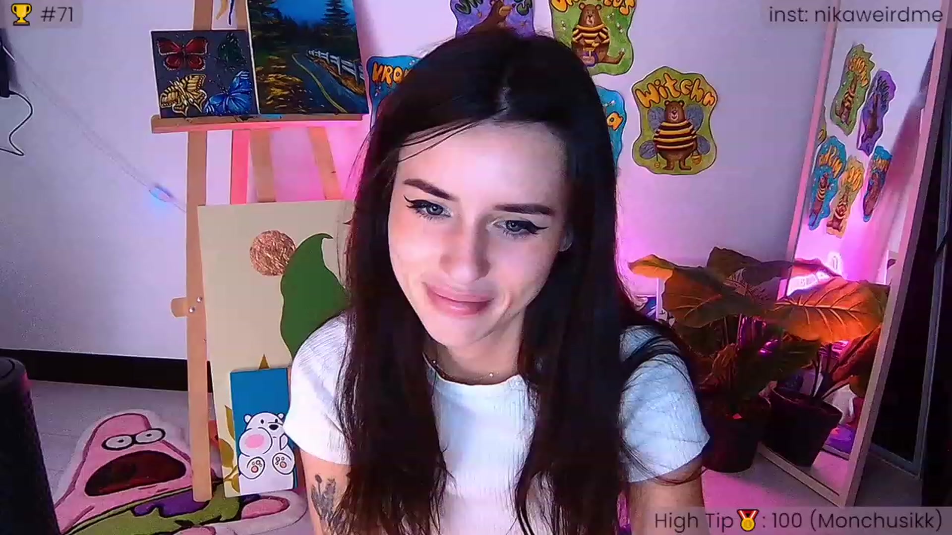 Gallery image thumbnail from WeirdNikusik's myfreecams stream on, 09/24/2023, 15:53 image 10 of 20