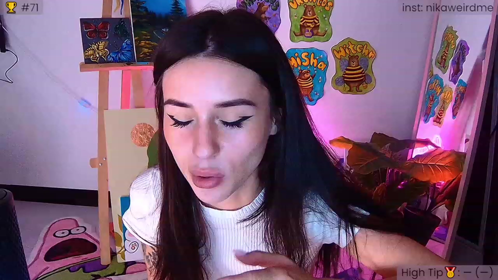 Gallery image thumbnail from WeirdNikusik's myfreecams stream on, 09/24/2023, 15:53 image 2 of 20