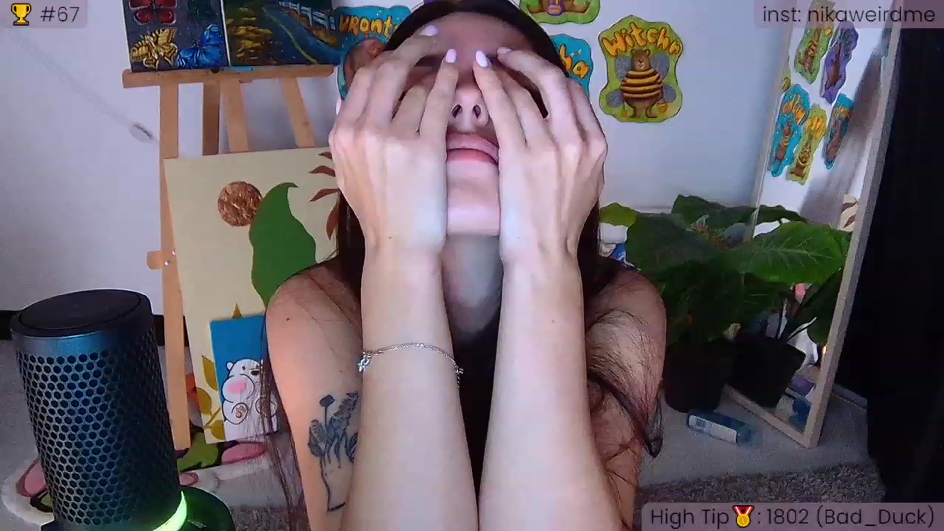 Gallery image thumbnail from WeirdNikusik's myfreecams stream on, 09/24/2023, 18:33 image 12 of 20