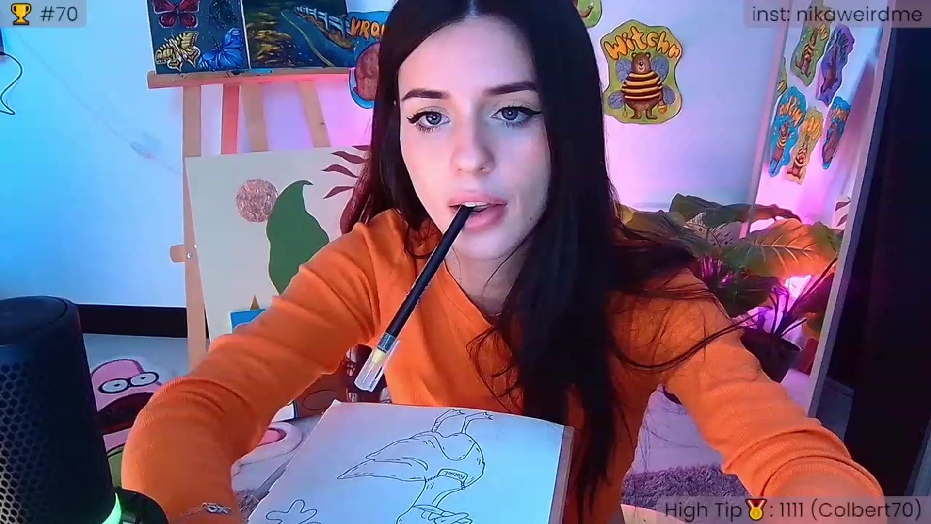 Gallery image thumbnail from WeirdNikusik's myfreecams stream on, 09/25/2023, 10:39 image 10 of 20
