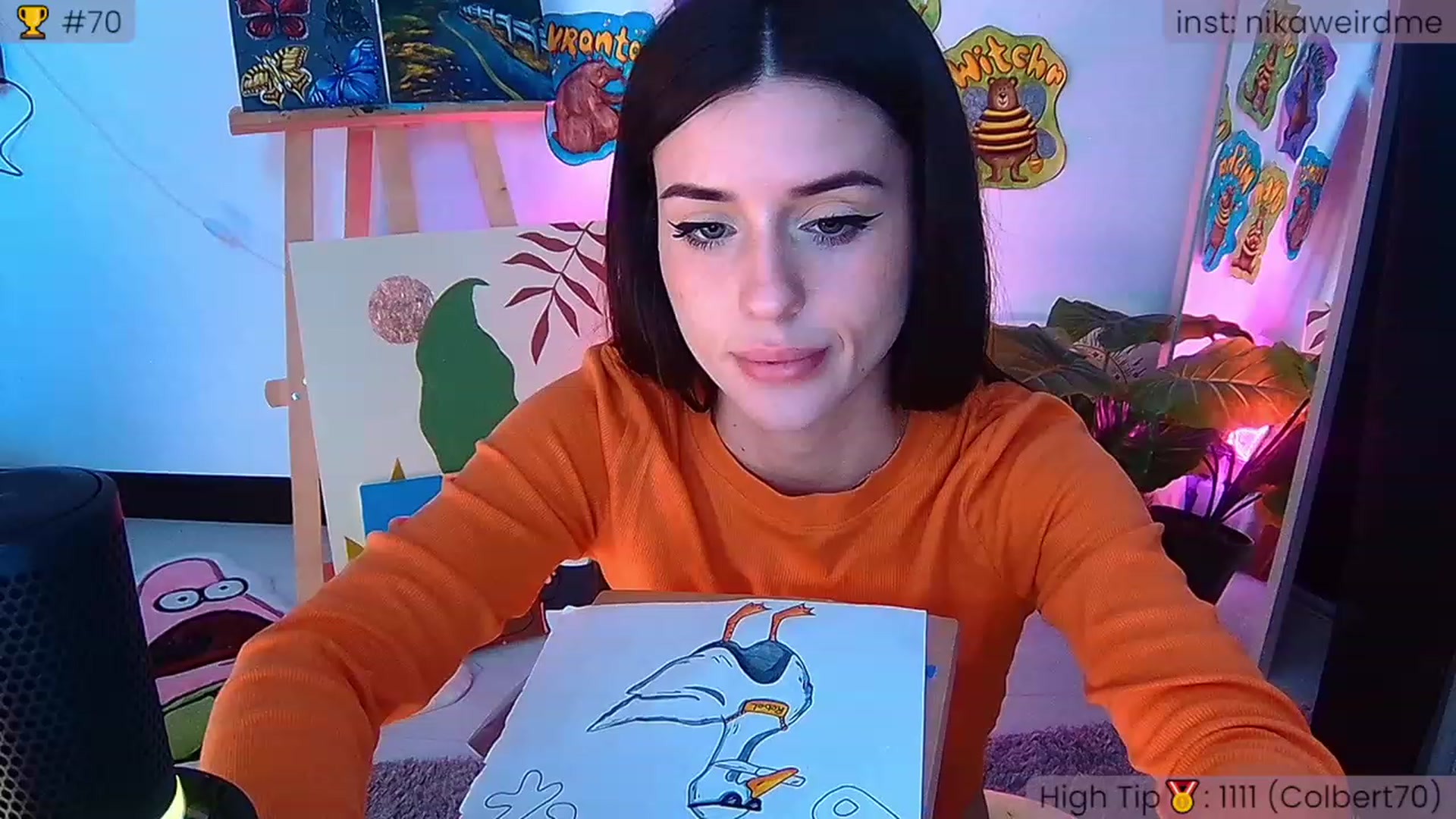 Gallery image thumbnail from WeirdNikusik's myfreecams stream on, 09/25/2023, 10:39 image 11 of 20