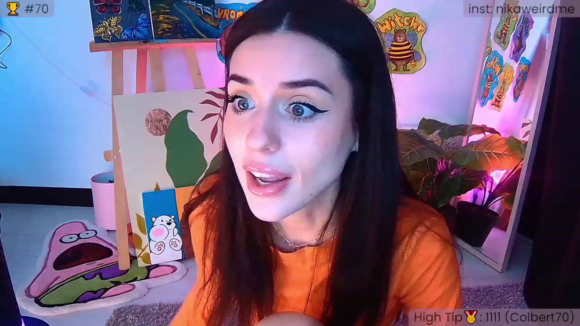 Gallery image thumbnail from WeirdNikusik's myfreecams stream on, 09/25/2023, 10:39 image 2 of 20
