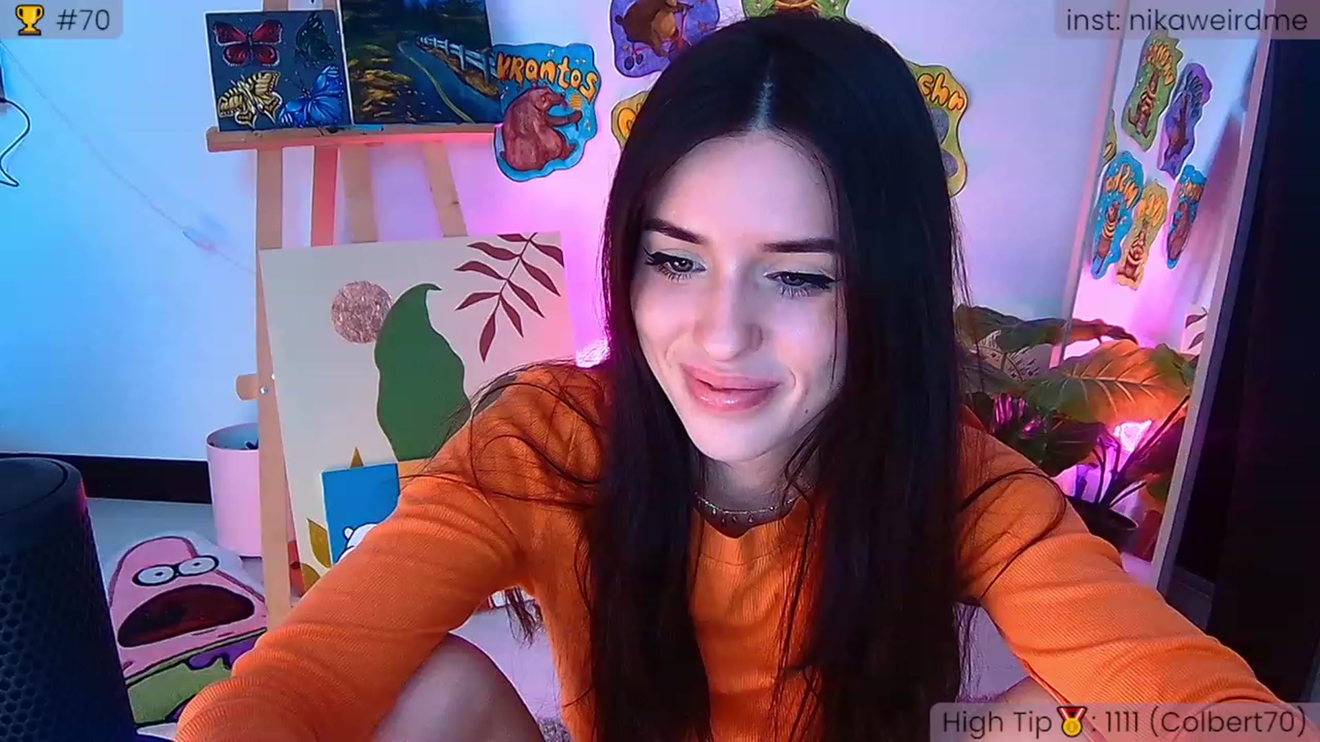 Gallery image thumbnail from WeirdNikusik's myfreecams stream on, 09/25/2023, 10:39 image 5 of 20