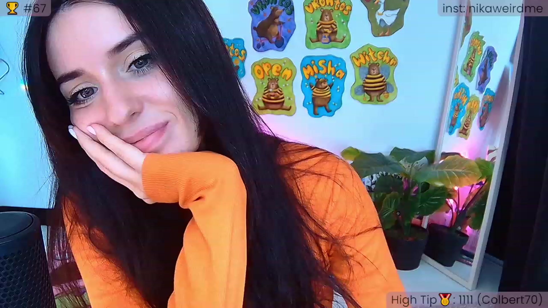 Gallery image thumbnail from WeirdNikusik's myfreecams stream on, 09/25/2023, 11:41 image 18 of 20