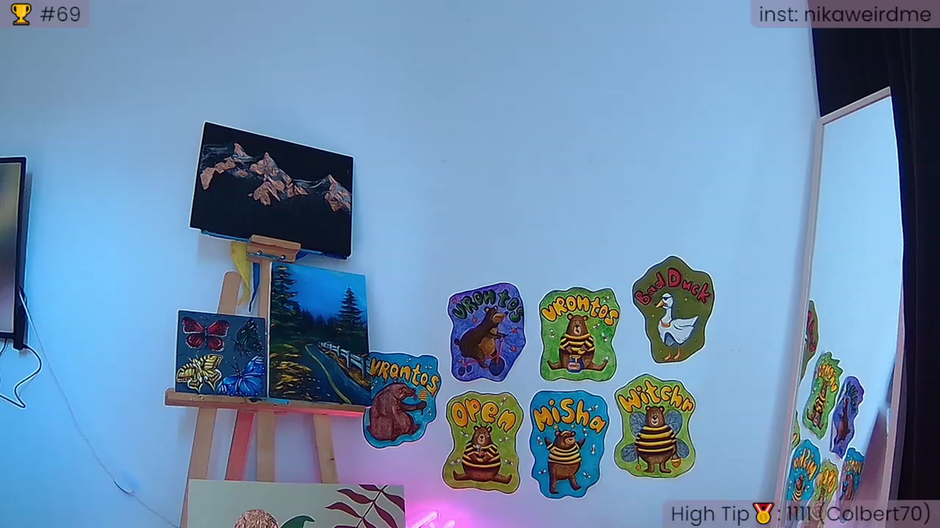 Gallery image thumbnail from WeirdNikusik's myfreecams stream on, 09/25/2023, 11:41 image 5 of 20