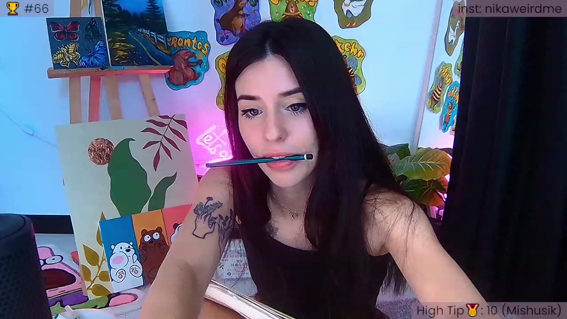 Gallery image thumbnail from WeirdNikusik's myfreecams stream on, 09/27/2023, 11:20 image 8 of 20