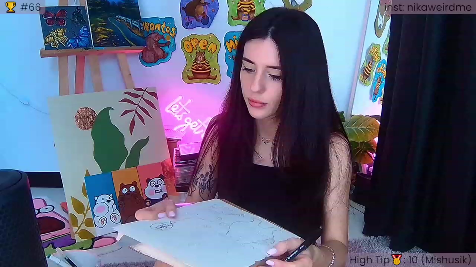 Gallery image thumbnail from WeirdNikusik's myfreecams stream on, 09/27/2023, 11:20 image 13 of 20