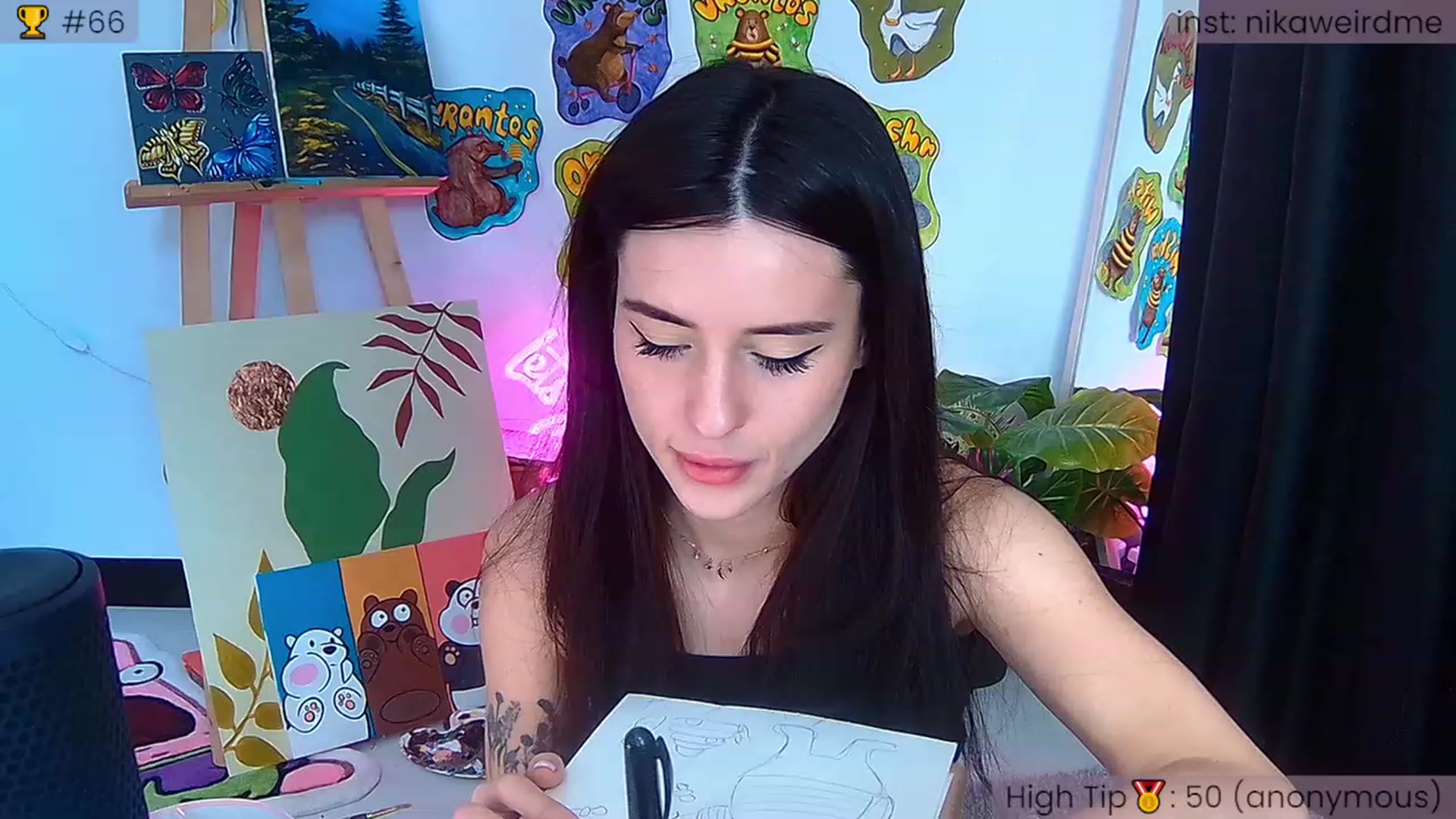Gallery image thumbnail from WeirdNikusik's myfreecams stream on, 09/27/2023, 11:20 image 17 of 20