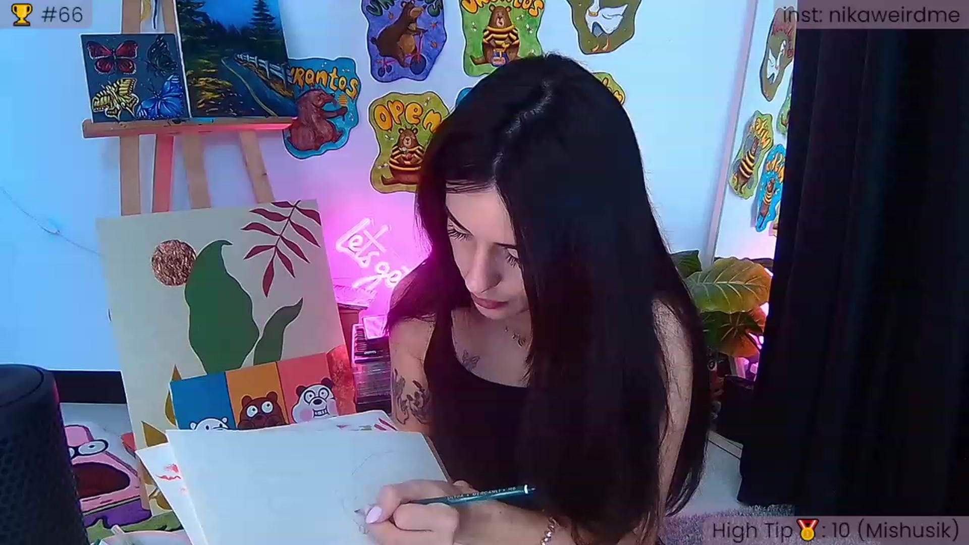 Gallery image thumbnail from WeirdNikusik's myfreecams stream on, 09/27/2023, 11:20 image 6 of 20