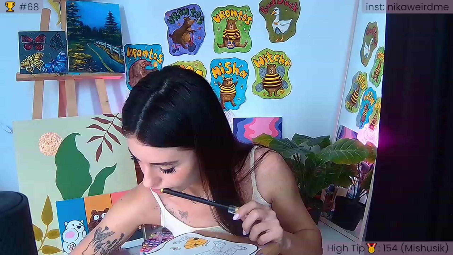 Gallery image thumbnail from WeirdNikusik's myfreecams stream on, 09/28/2023, 13:11 image 11 of 20