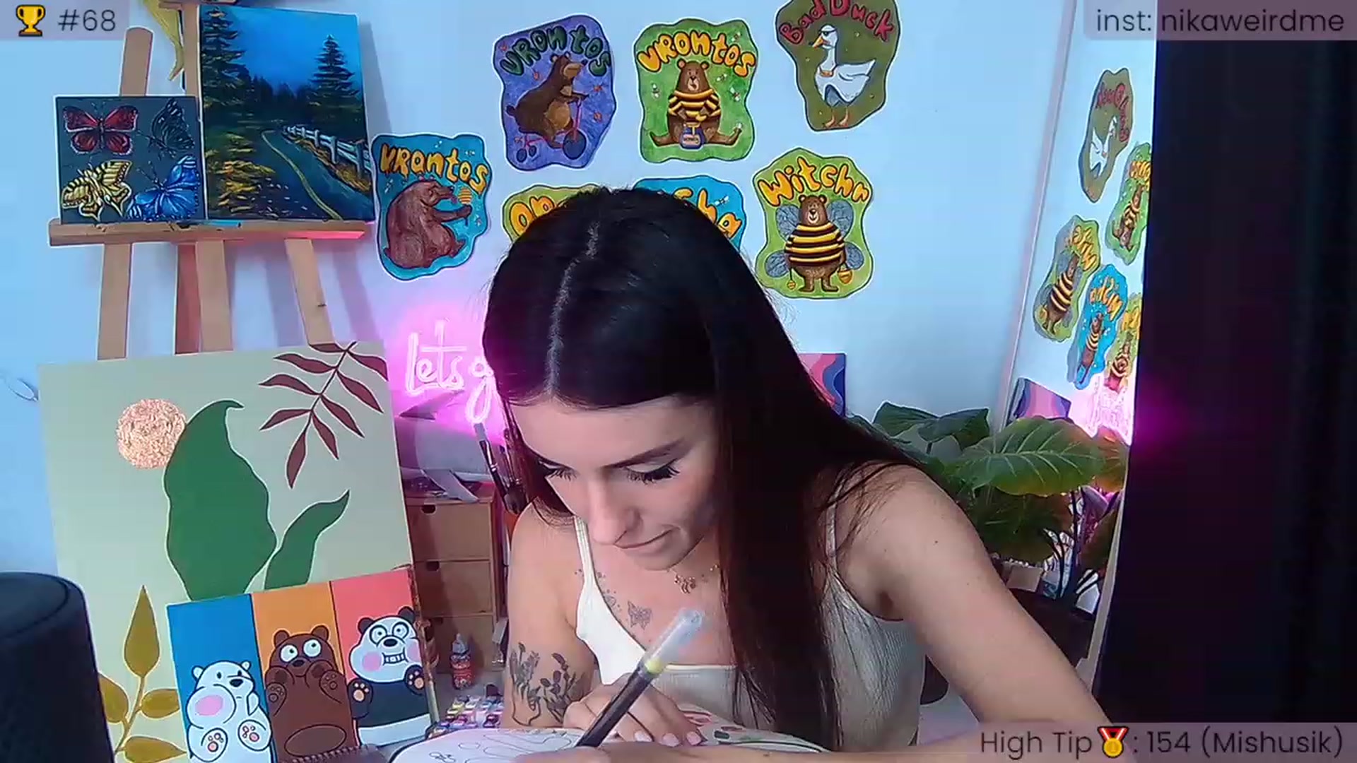 Gallery image thumbnail from WeirdNikusik's myfreecams stream on, 09/28/2023, 13:11 image 5 of 20