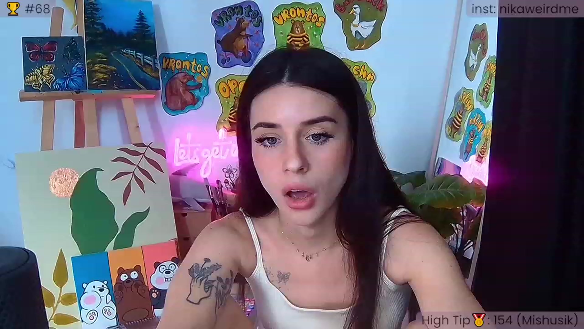 Gallery image thumbnail from WeirdNikusik's myfreecams stream on, 09/28/2023, 13:11 image 18 of 20