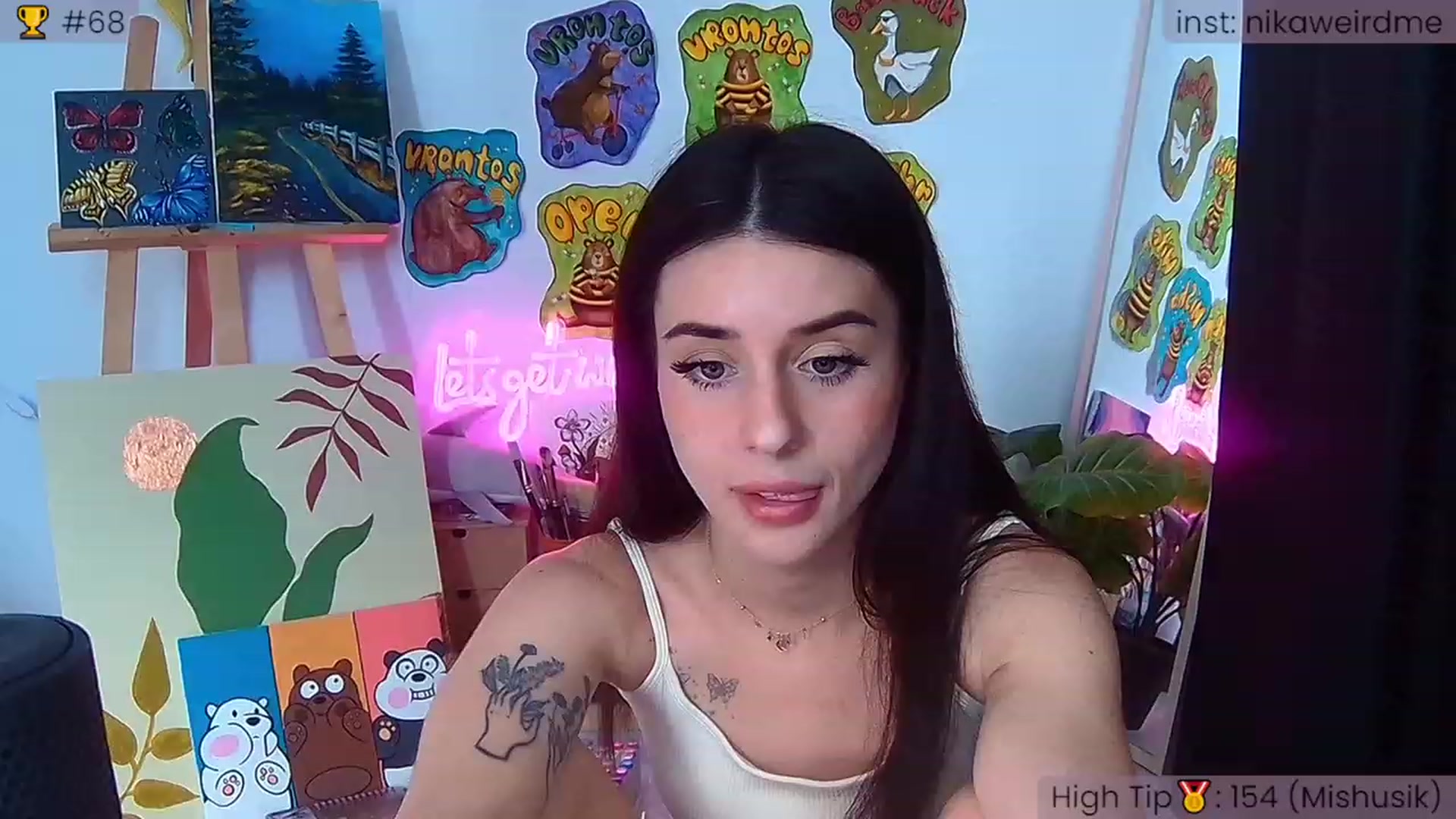 Gallery image thumbnail from WeirdNikusik's myfreecams stream on, 09/28/2023, 13:11 image 19 of 20