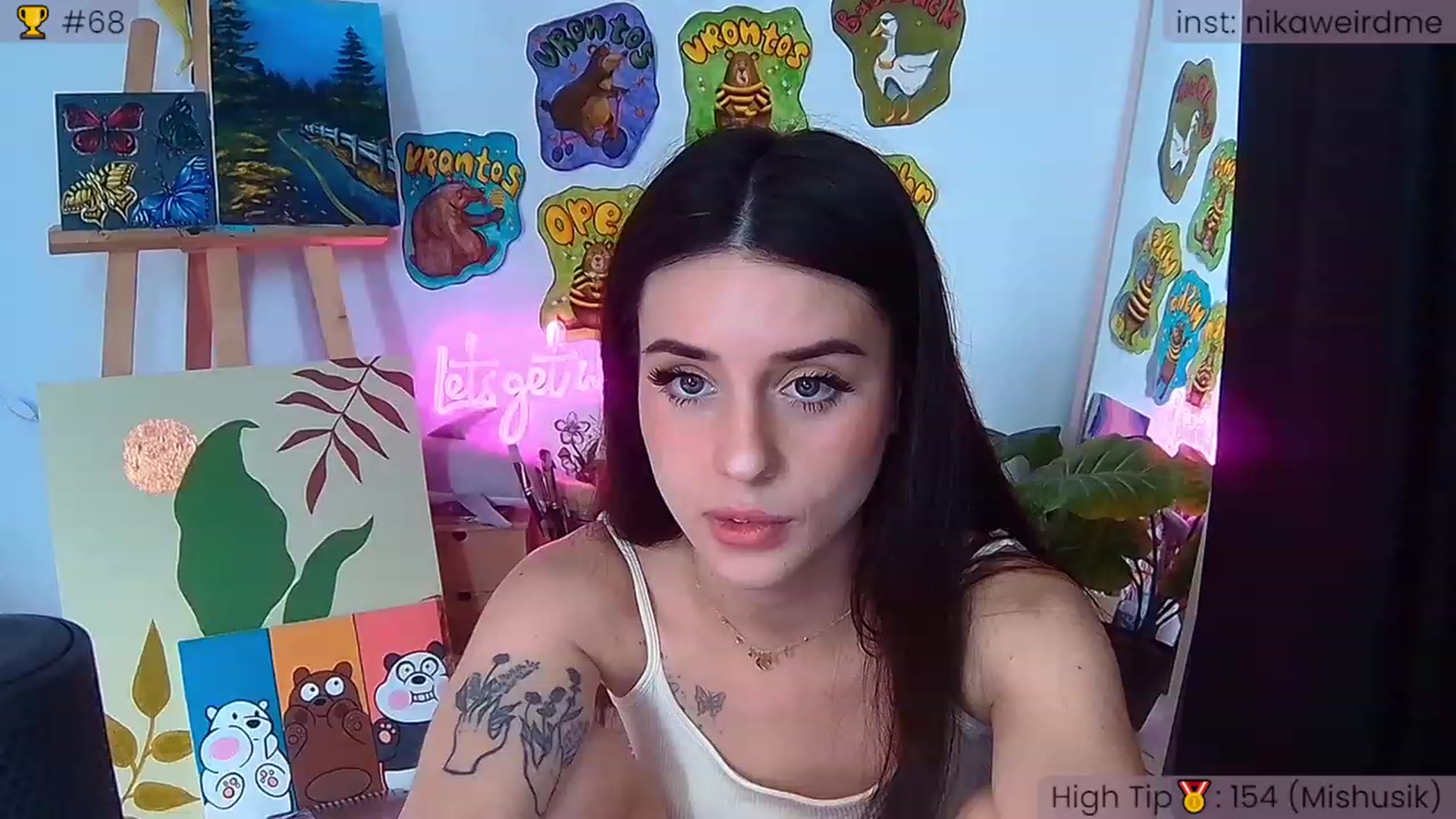 Gallery image thumbnail from WeirdNikusik's myfreecams stream on, 09/28/2023, 13:11 image 17 of 20