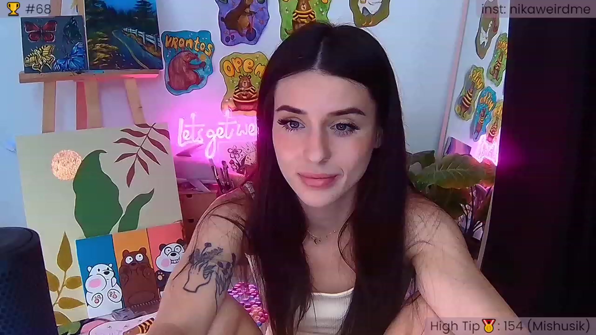 Gallery image thumbnail from WeirdNikusik's myfreecams stream on, 09/28/2023, 14:01 image 19 of 20