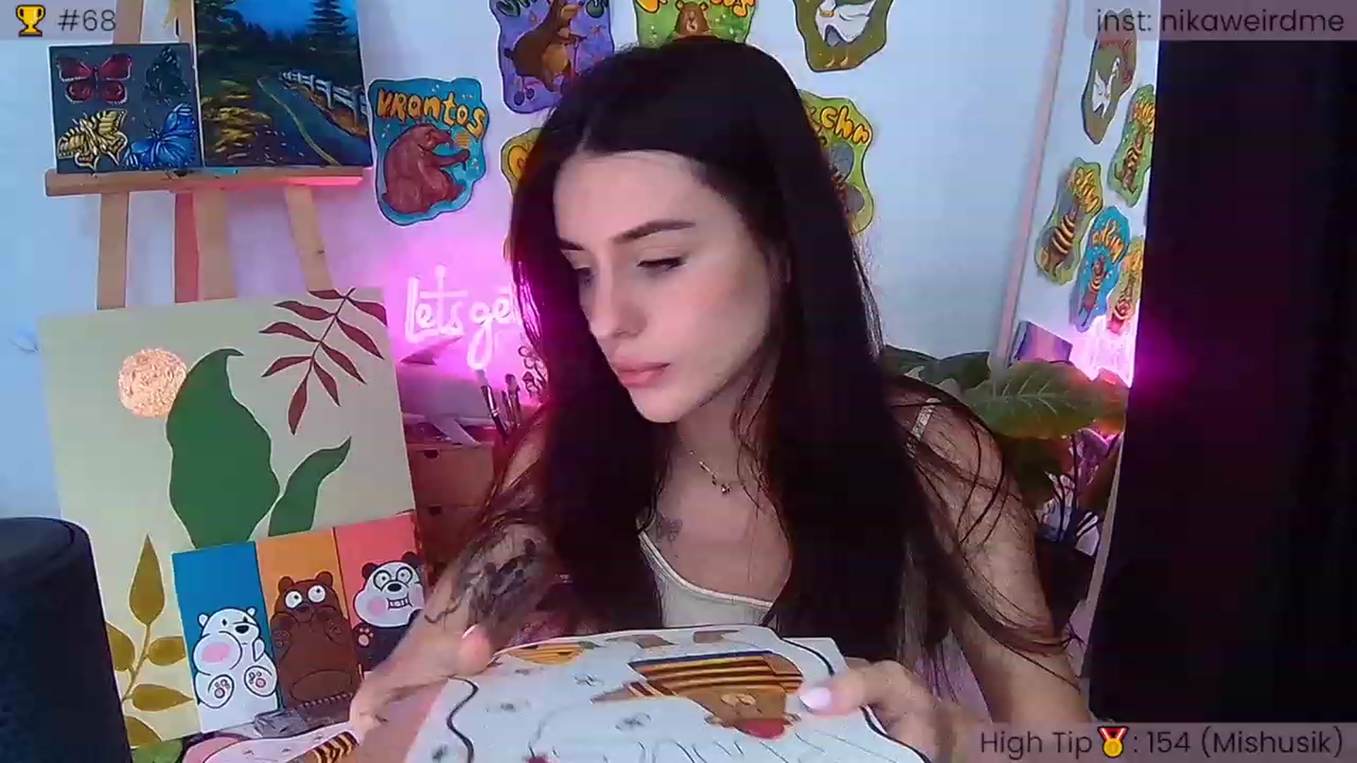 Gallery image thumbnail from WeirdNikusik's myfreecams stream on, 09/28/2023, 14:01 image 10 of 20