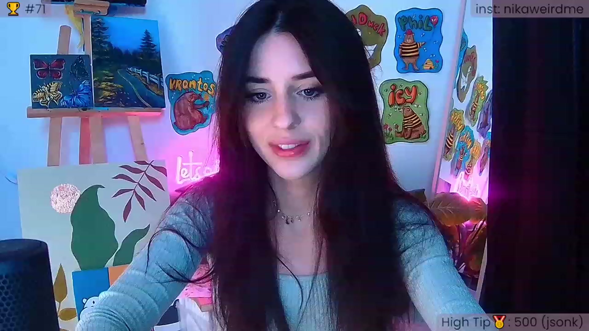 Gallery image thumbnail from WeirdNikusik's myfreecams stream on, 09/29/2023, 09:12 image 17 of 20