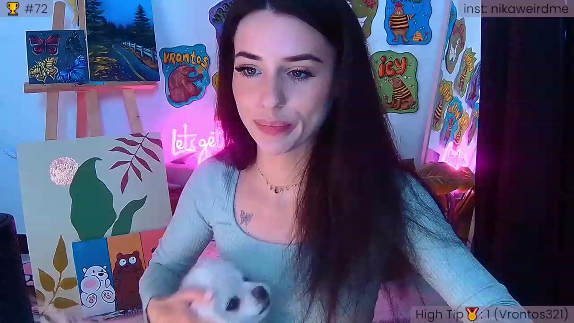 Gallery image thumbnail from WeirdNikusik's myfreecams stream on, 09/29/2023, 09:12 image 13 of 20