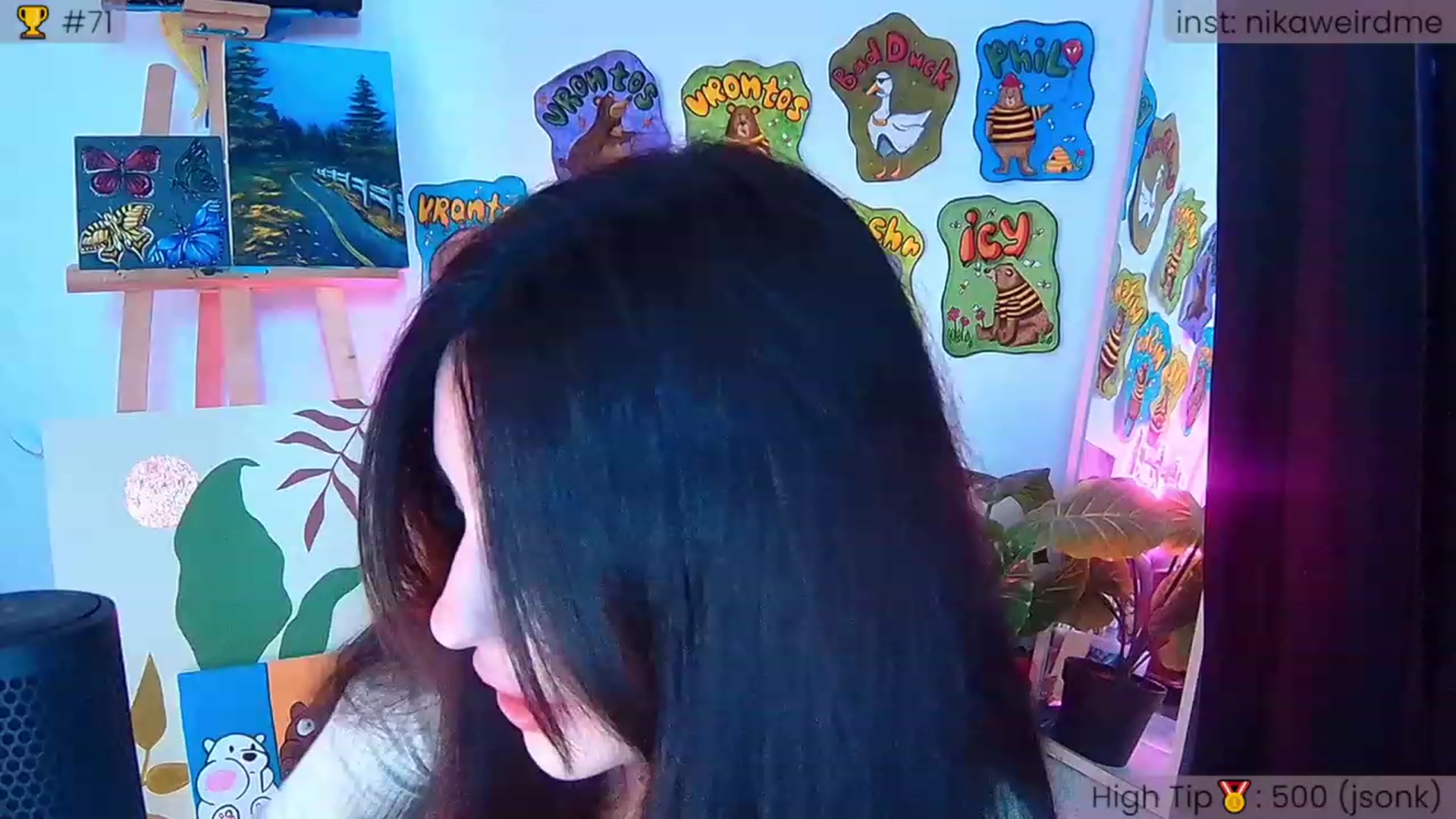 Gallery image thumbnail from WeirdNikusik's myfreecams stream on, 09/29/2023, 09:12 image 19 of 20