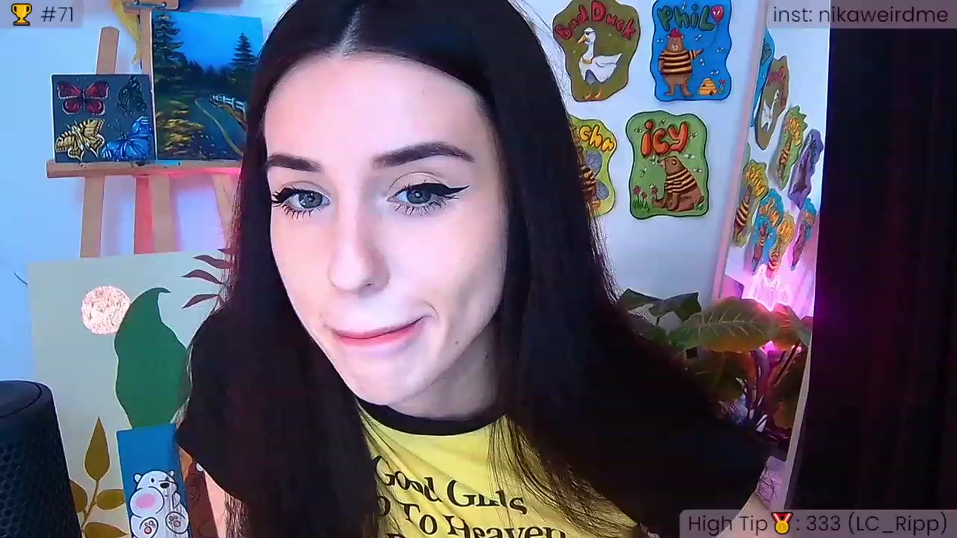 Gallery image thumbnail from WeirdNikusik's myfreecams stream on, 09/30/2023, 09:11 image 14 of 20