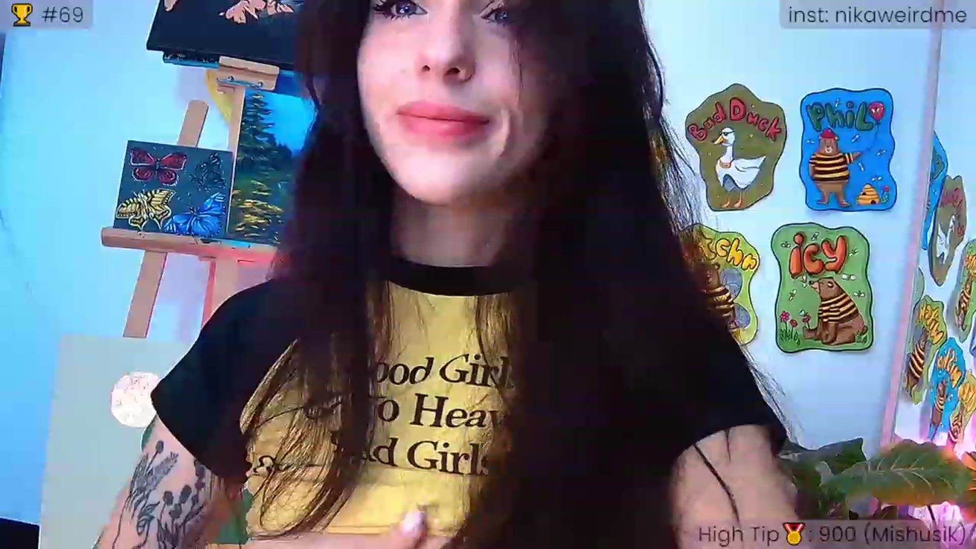 Gallery image thumbnail from WeirdNikusik's myfreecams stream on, 09/30/2023, 10:03 image 9 of 20