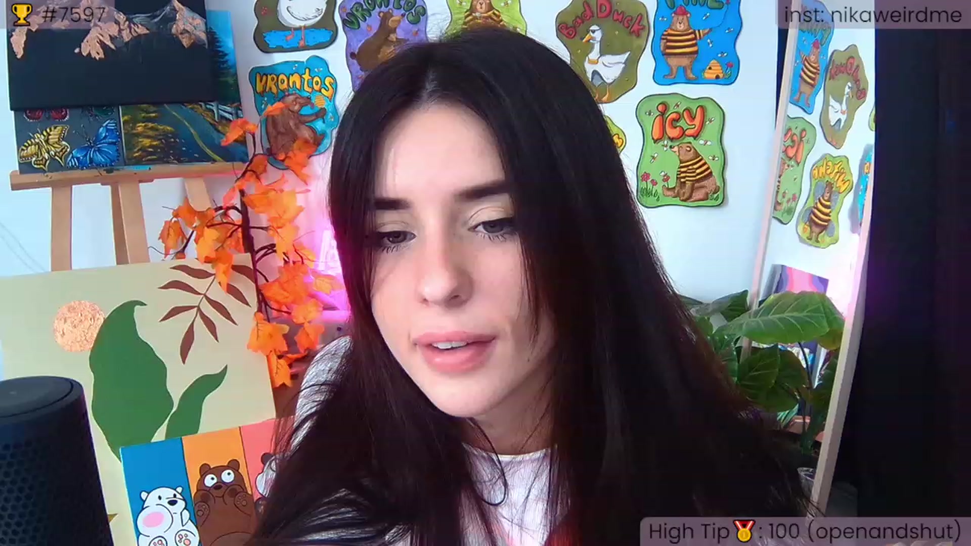 Gallery image thumbnail from WeirdNikusik's myfreecams stream on, 10/06/2023, 14:20 image 10 of 20