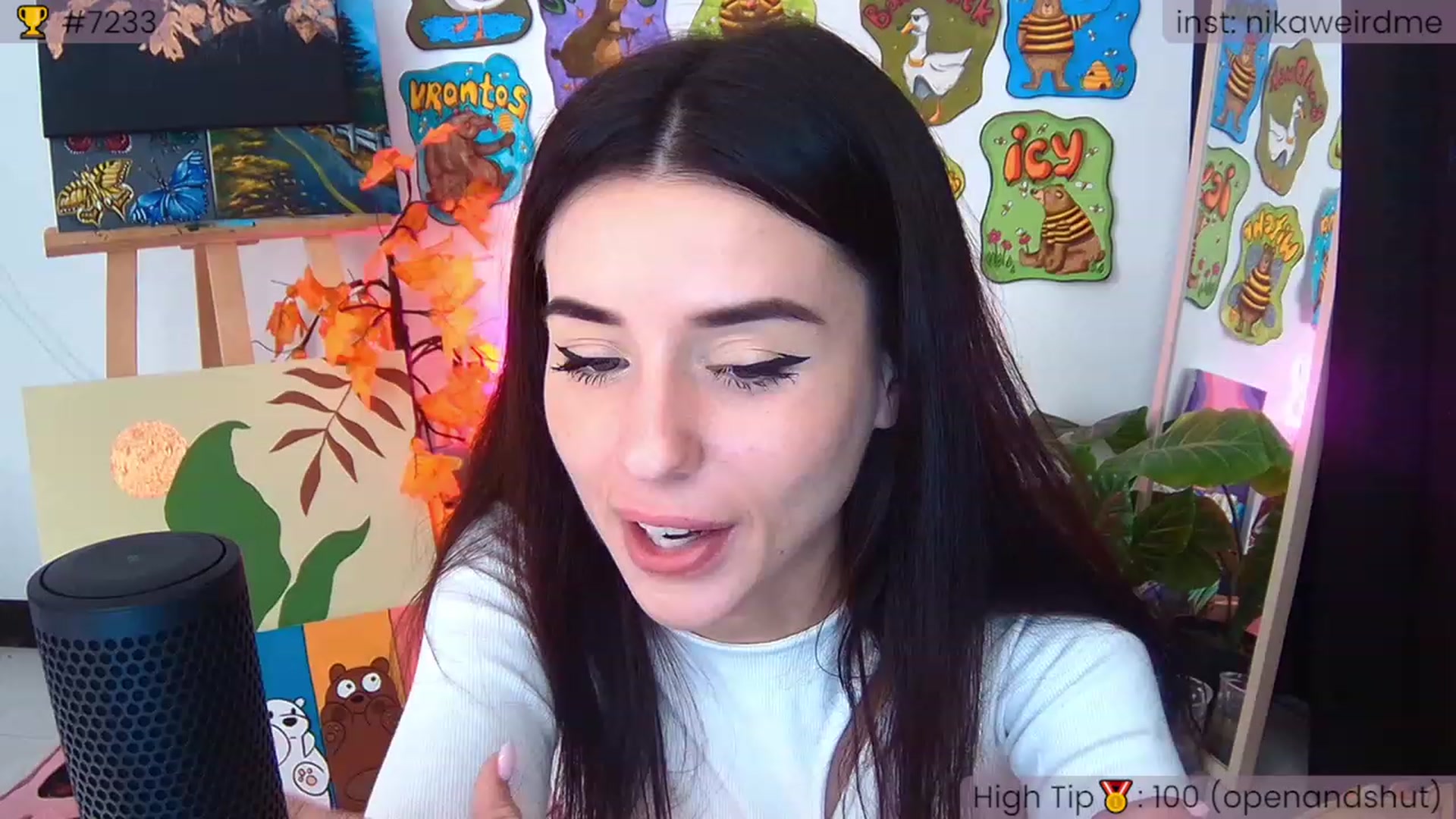 Gallery image thumbnail from WeirdNikusik's myfreecams stream on, 10/06/2023, 14:20 image 15 of 20