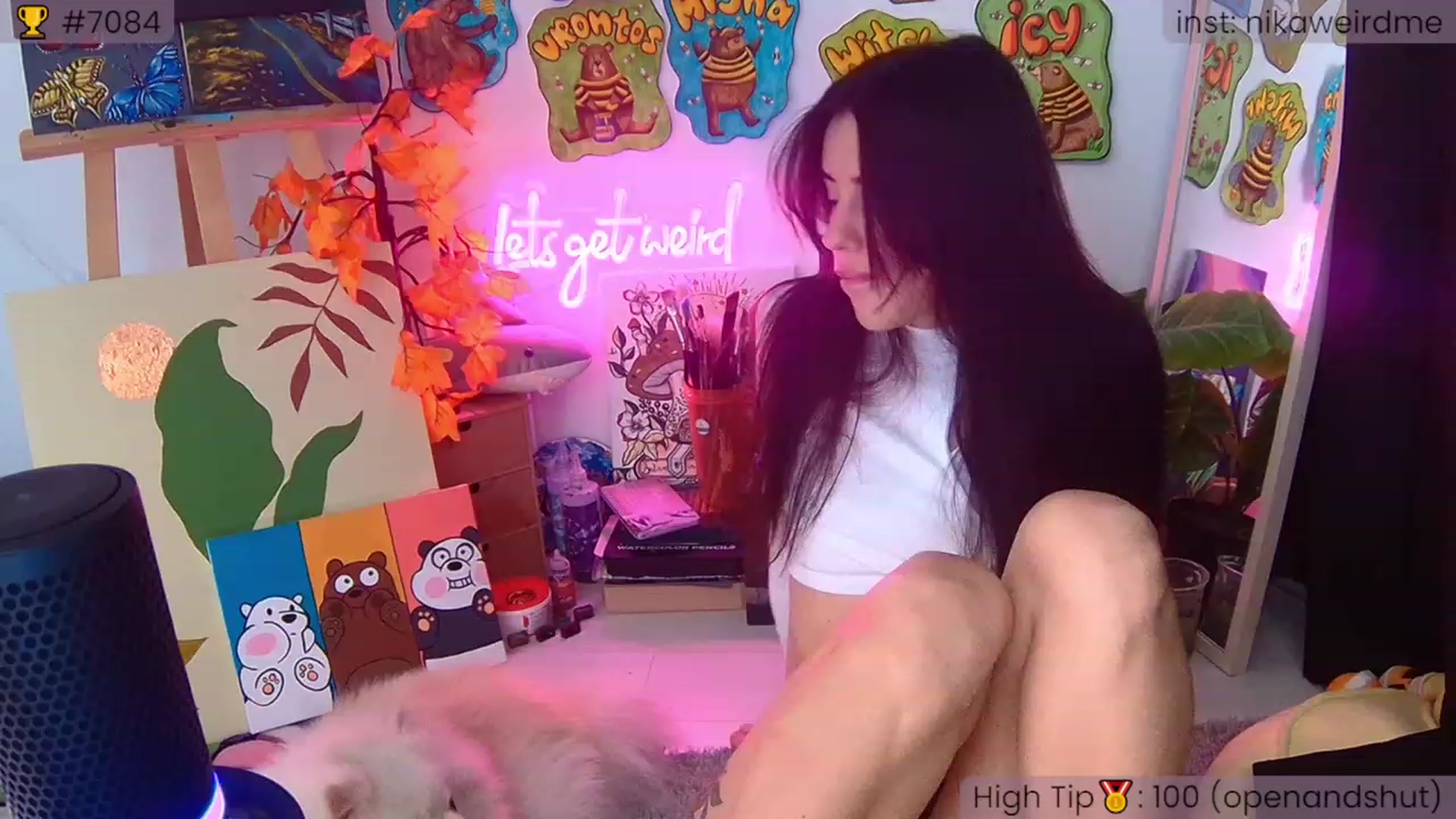 Gallery image thumbnail from WeirdNikusik's myfreecams stream on, 10/06/2023, 14:20 image 20 of 20