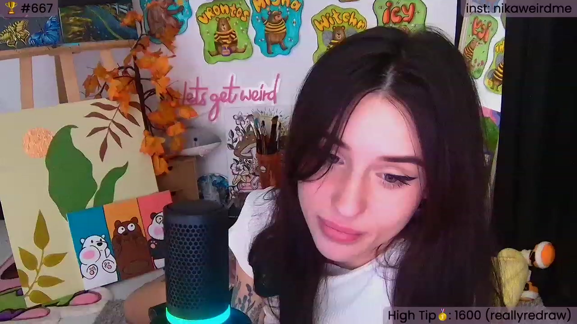 Gallery image thumbnail from WeirdNikusik's myfreecams stream on, 10/07/2023, 16:36 image 14 of 20