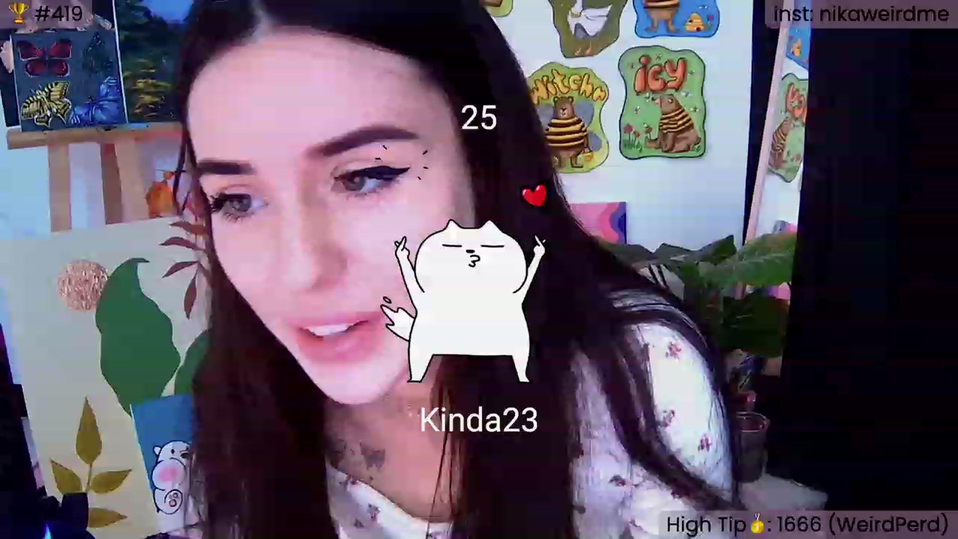 Gallery image thumbnail from WeirdNikusik's myfreecams stream on, 10/14/2023, 09:15 image 5 of 20