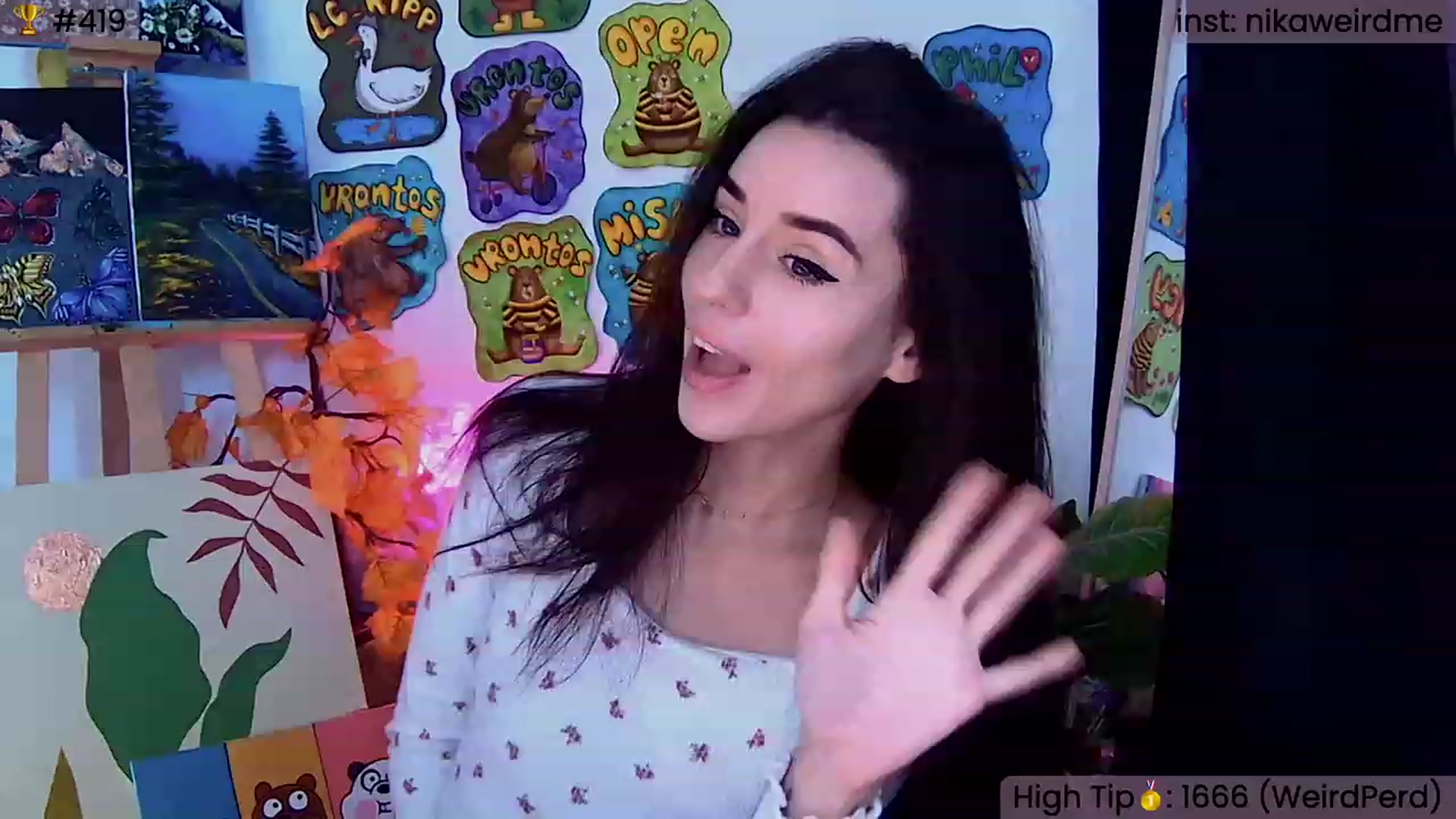 Gallery image thumbnail from WeirdNikusik's myfreecams stream on, 10/14/2023, 09:15 image 7 of 20