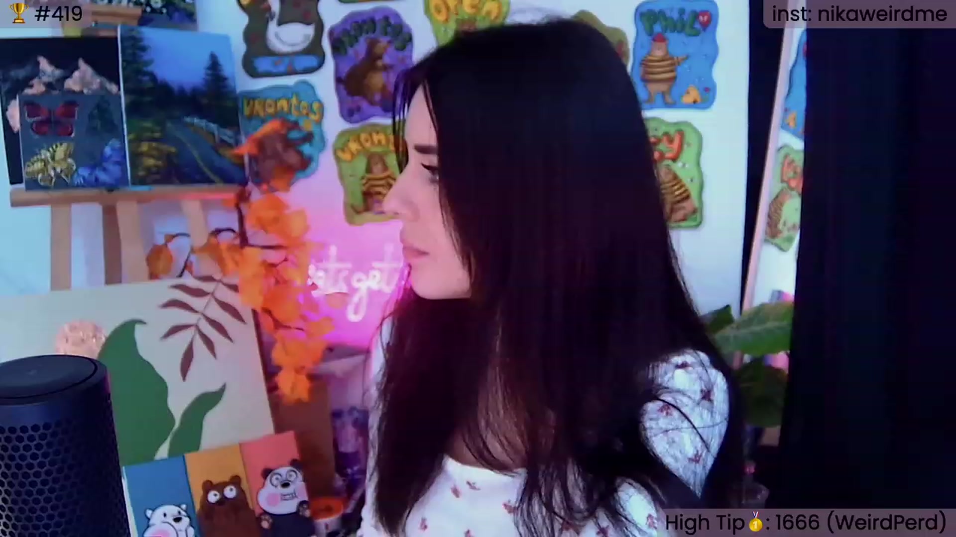 Gallery image thumbnail from WeirdNikusik's myfreecams stream on, 10/14/2023, 09:15 image 12 of 20