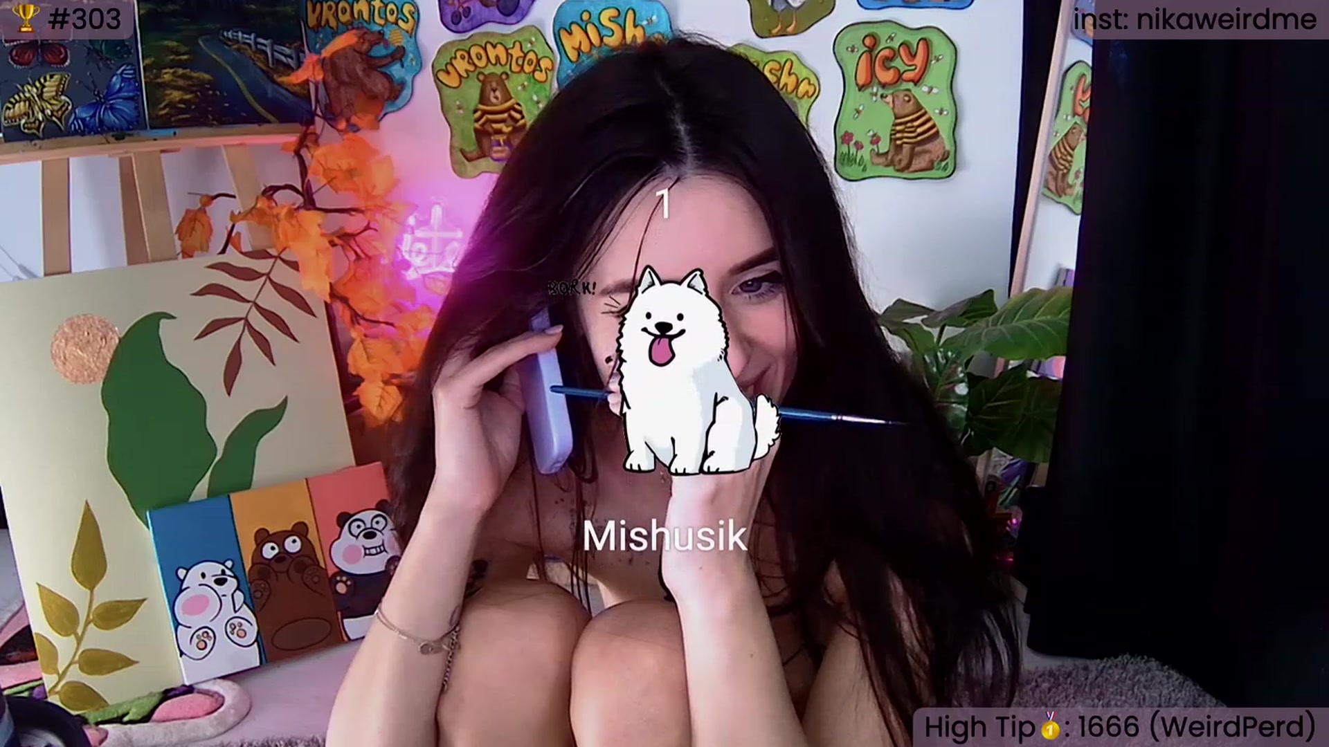 Gallery image thumbnail from WeirdNikusik's myfreecams stream on, 10/14/2023, 14:43 image 10 of 20