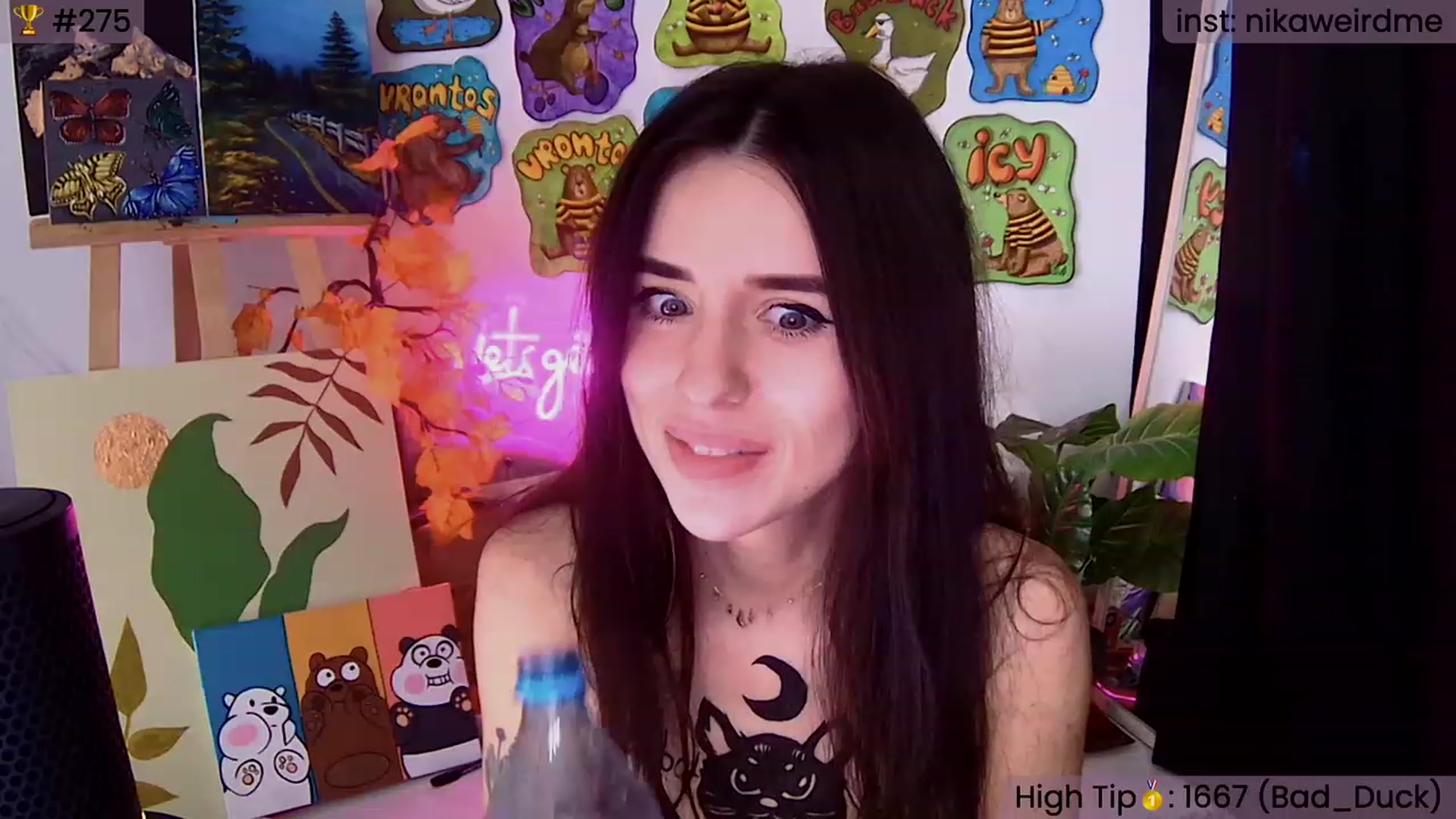 Gallery image thumbnail from WeirdNikusik's myfreecams stream on, 10/14/2023, 15:55 image 16 of 20