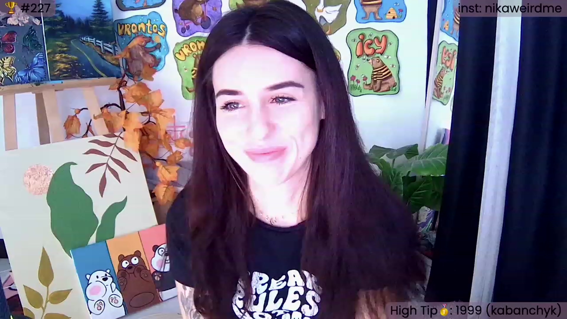 Gallery image thumbnail from WeirdNikusik's myfreecams stream on, 10/16/2023, 10:38 image 12 of 20