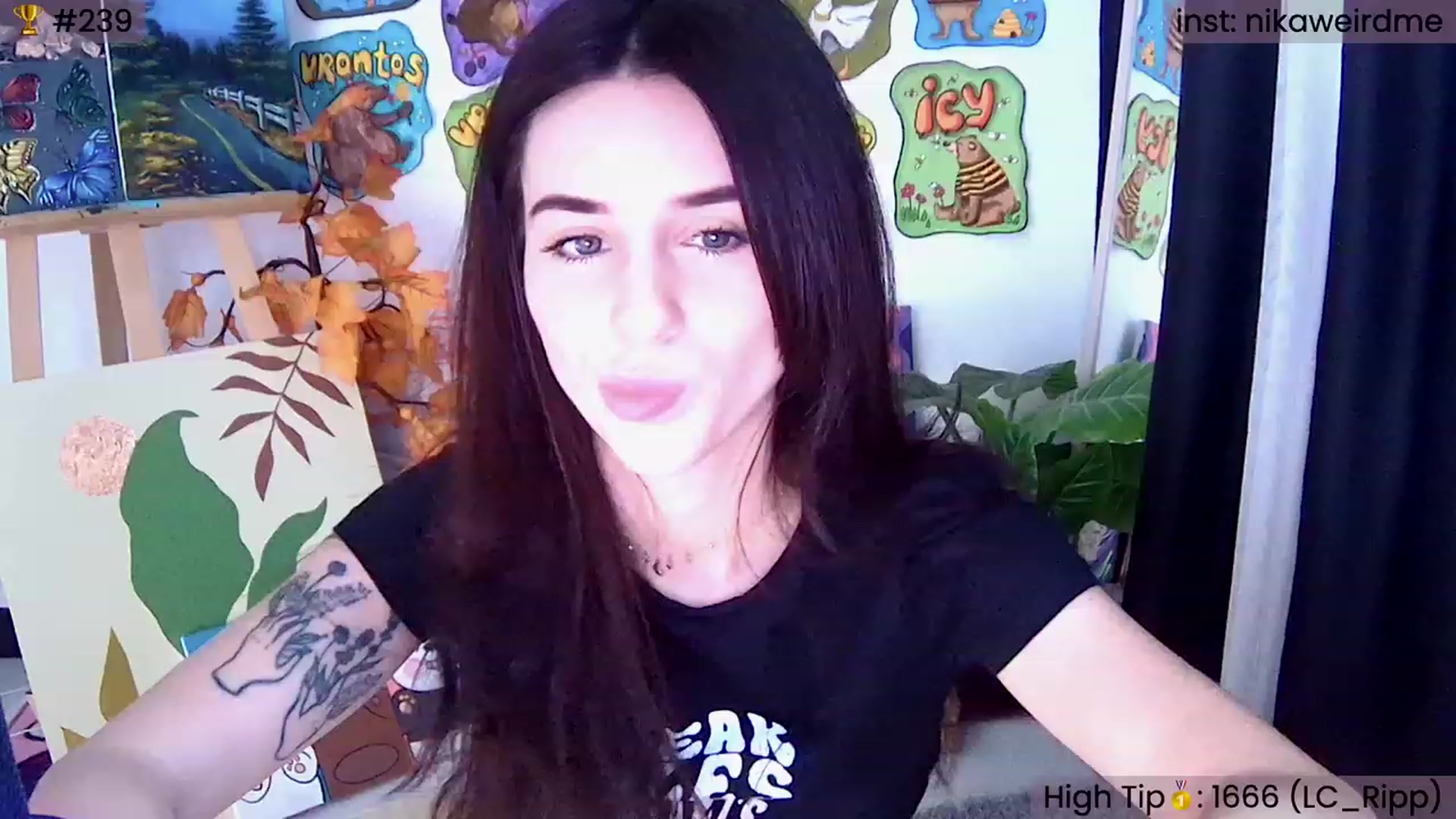 Gallery image thumbnail from WeirdNikusik's myfreecams stream on, 10/16/2023, 10:38 image 10 of 20