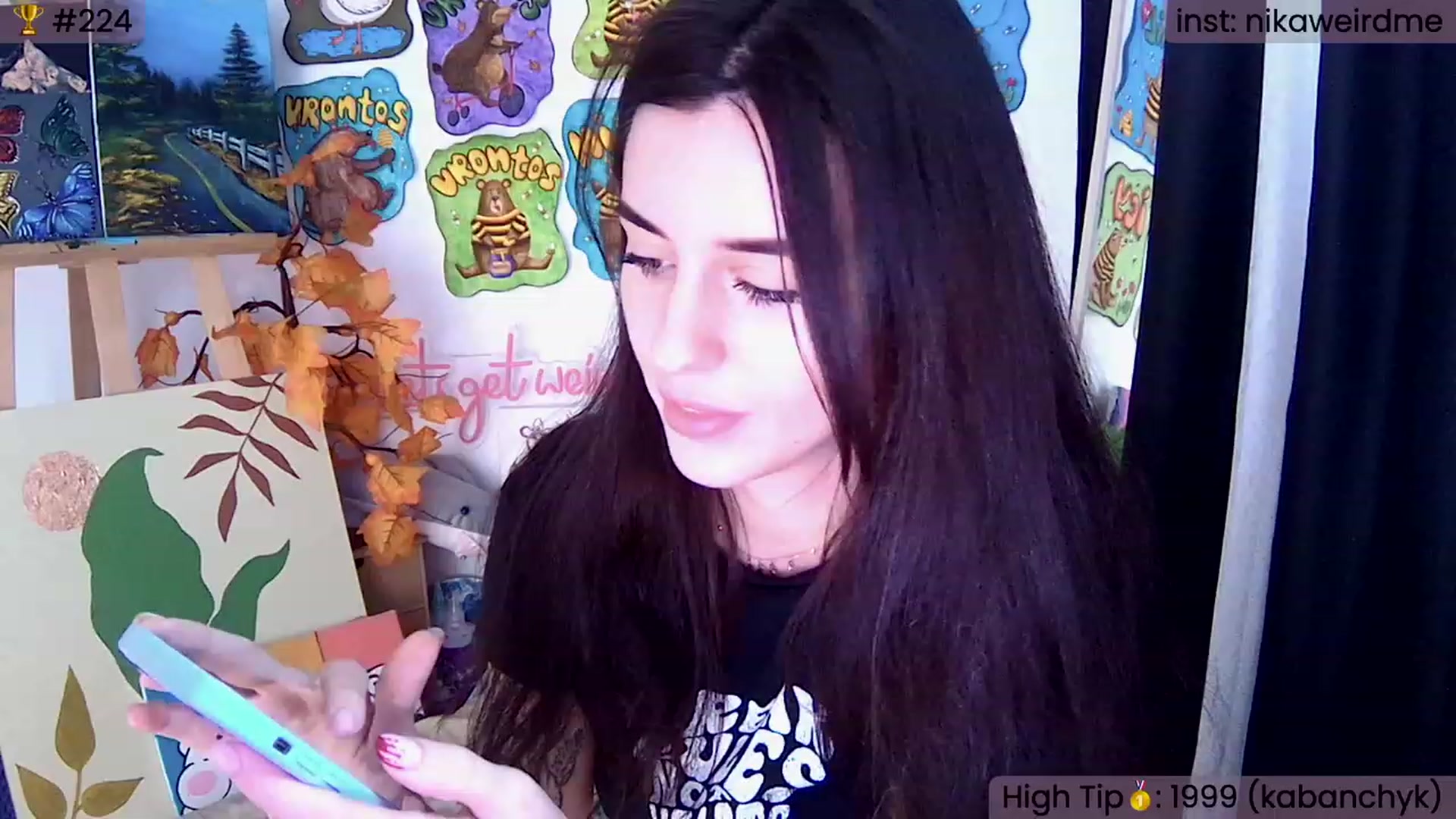 Gallery image thumbnail from WeirdNikusik's myfreecams stream on, 10/16/2023, 11:00 image 20 of 20