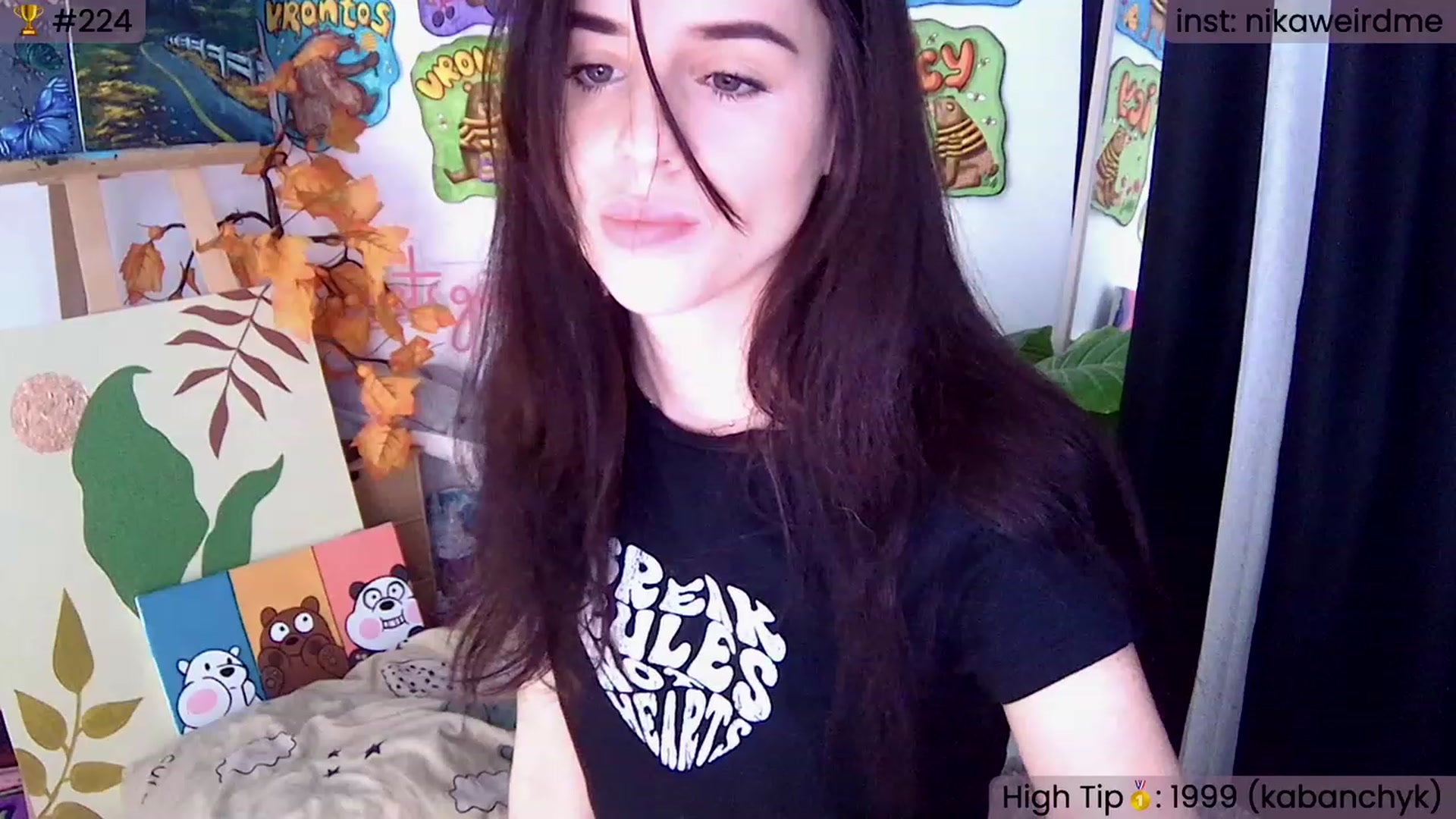 Gallery image thumbnail from WeirdNikusik's myfreecams stream on, 10/16/2023, 11:00 image 18 of 20