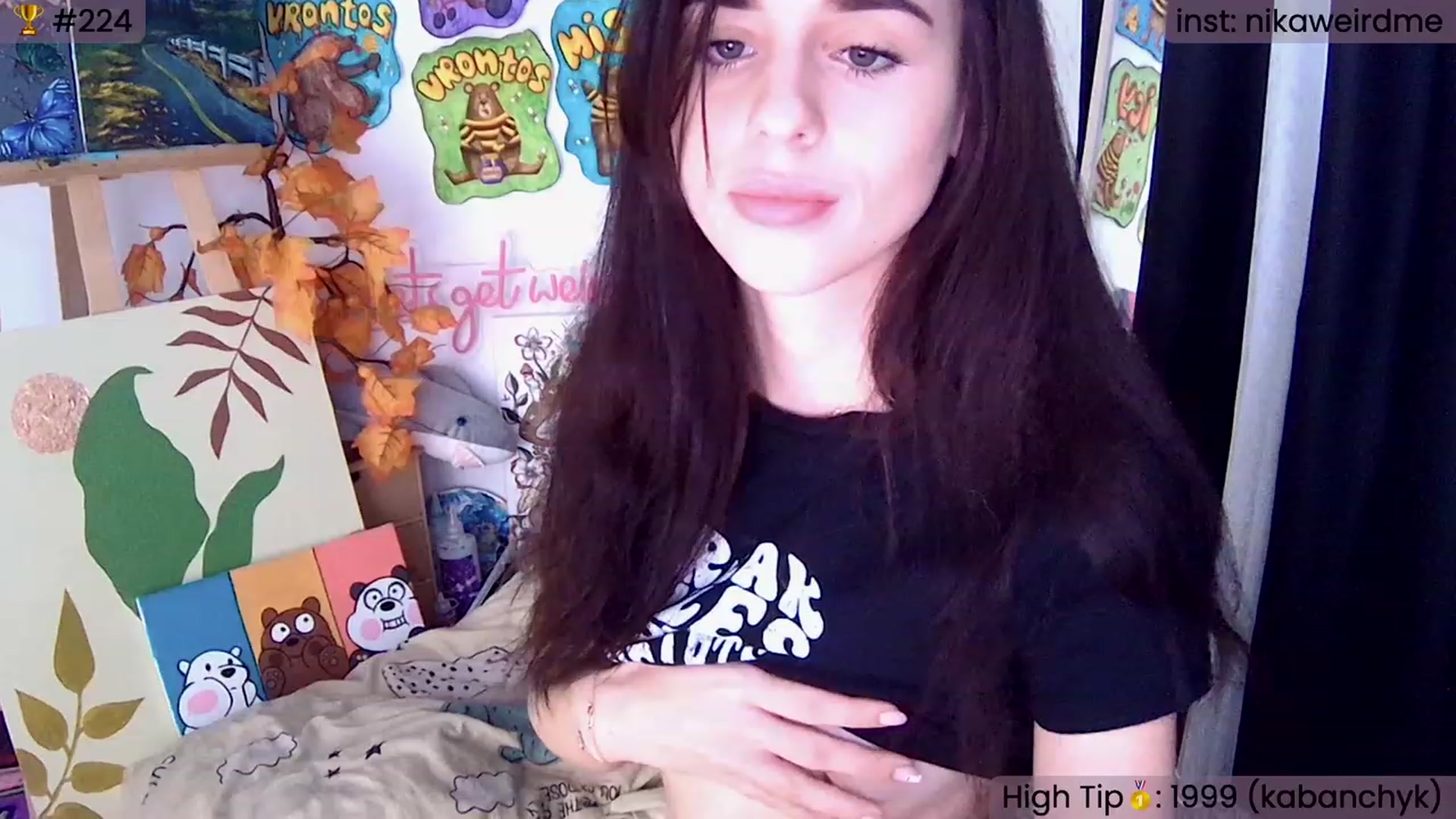 Gallery image thumbnail from WeirdNikusik's myfreecams stream on, 10/16/2023, 11:00 image 19 of 20
