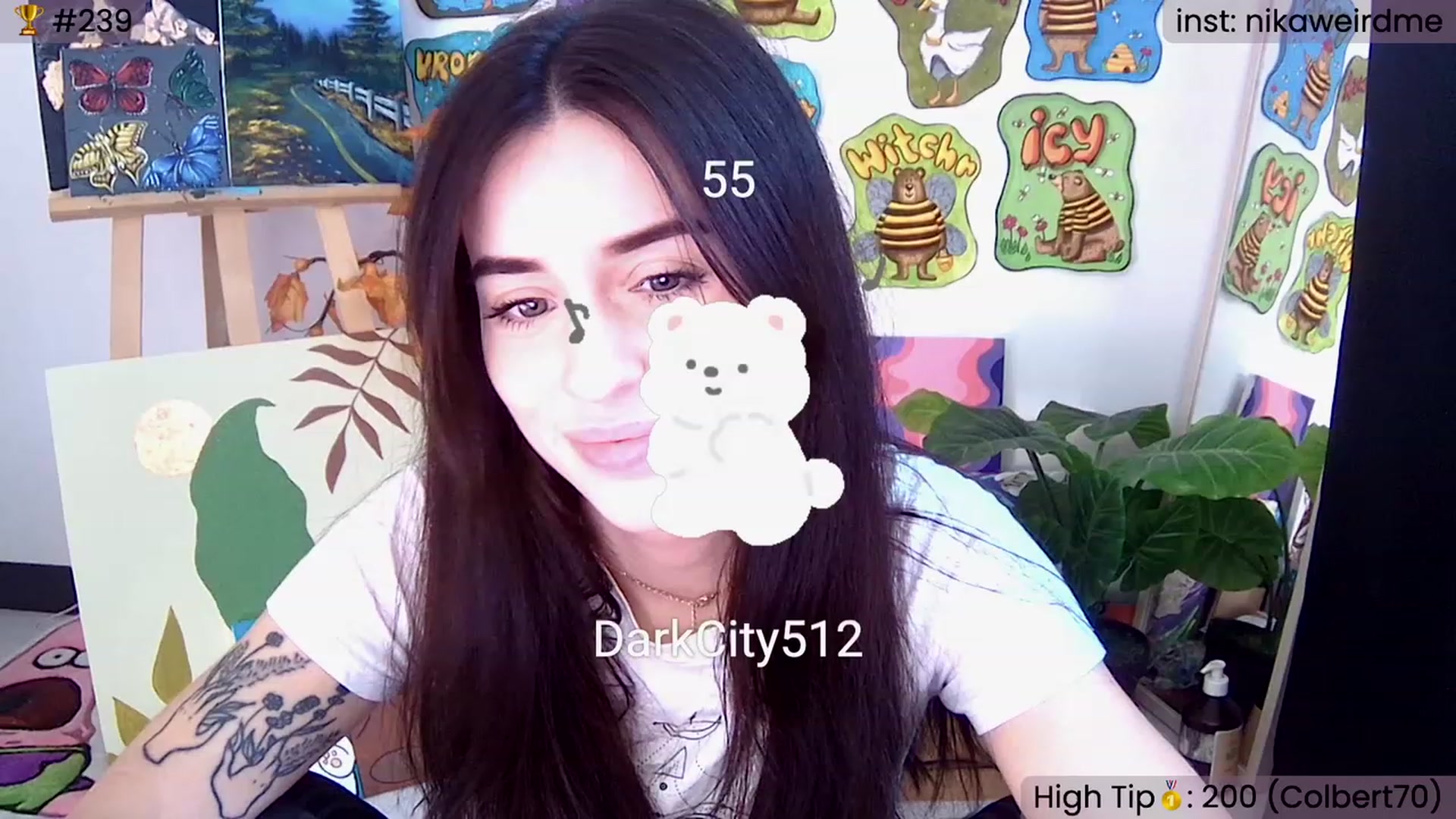 Gallery image thumbnail from WeirdNikusik's myfreecams stream on, 10/20/2023, 10:24 image 2 of 20