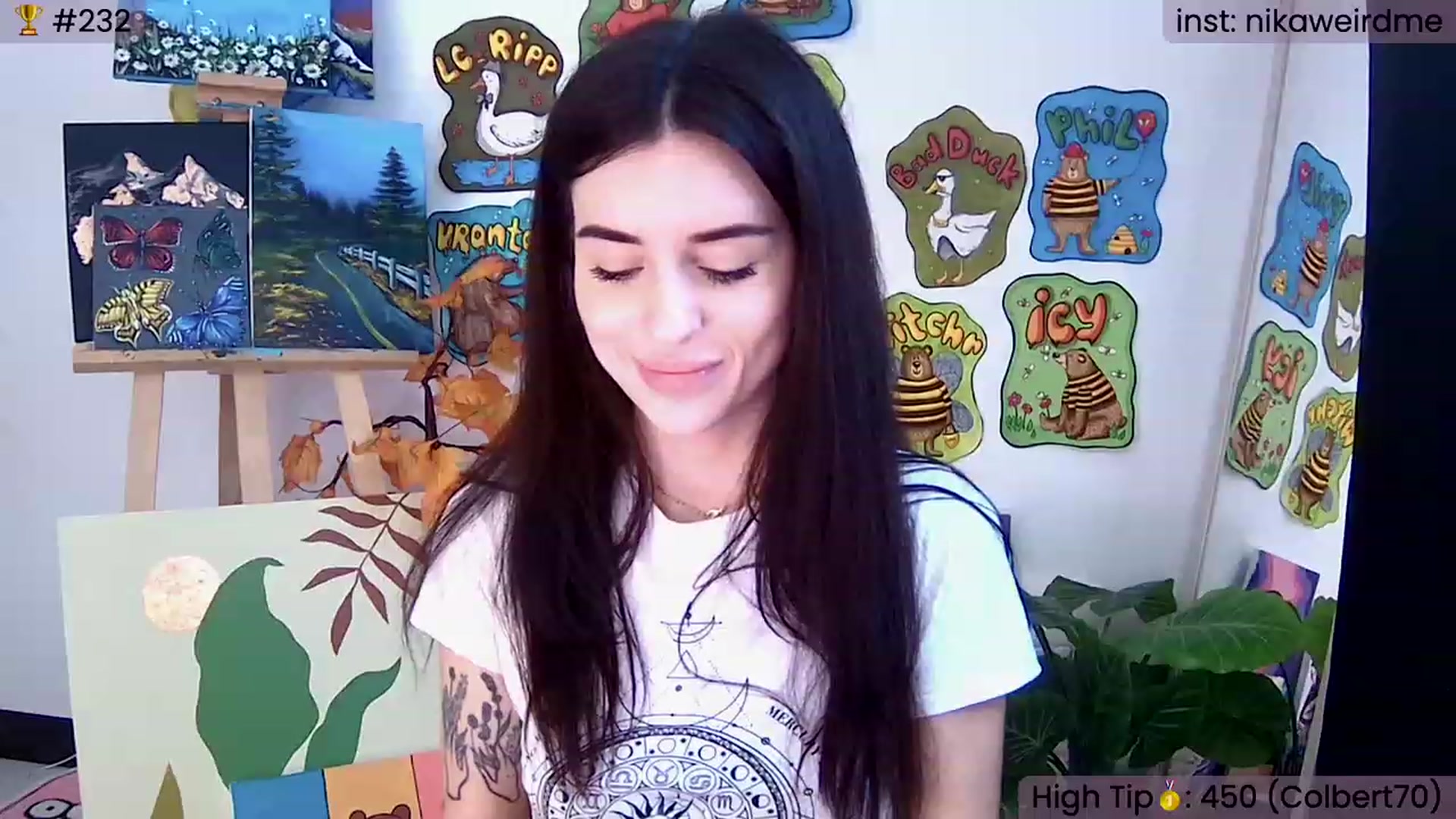 Gallery image thumbnail from WeirdNikusik's myfreecams stream on, 10/20/2023, 11:24 image 4 of 20