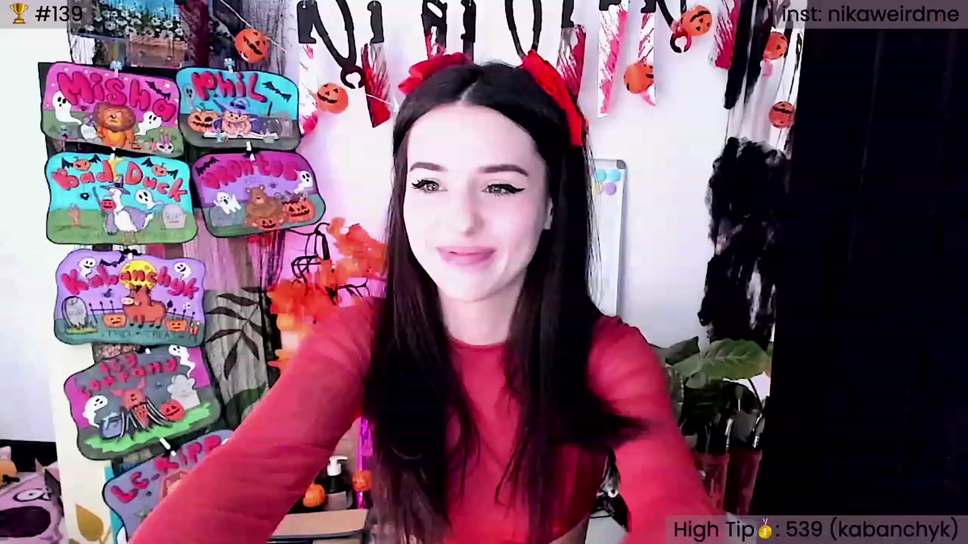 Gallery image thumbnail from WeirdNikusik's myfreecams stream on, 11/05/2023, 10:30 image 3 of 20