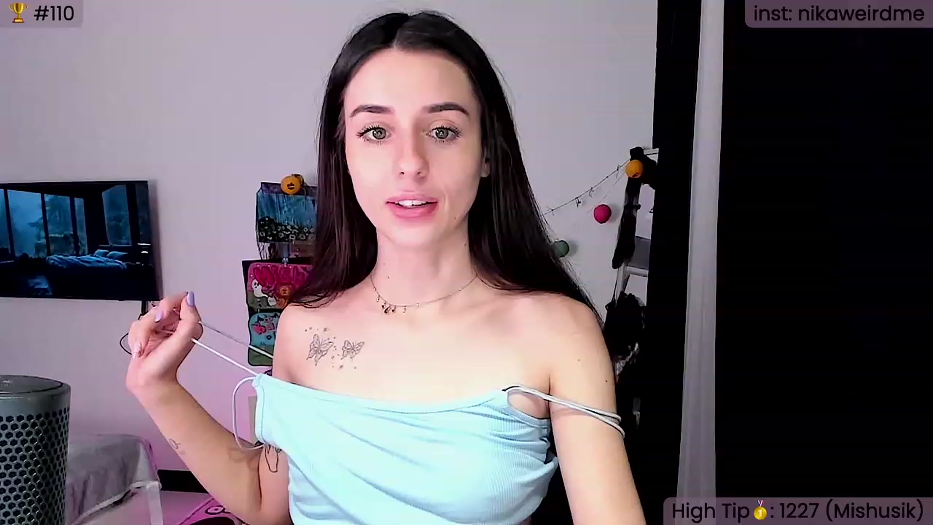 Gallery image thumbnail from WeirdNikusik's myfreecams stream on, 11/09/2023, 17:58 image 20 of 20