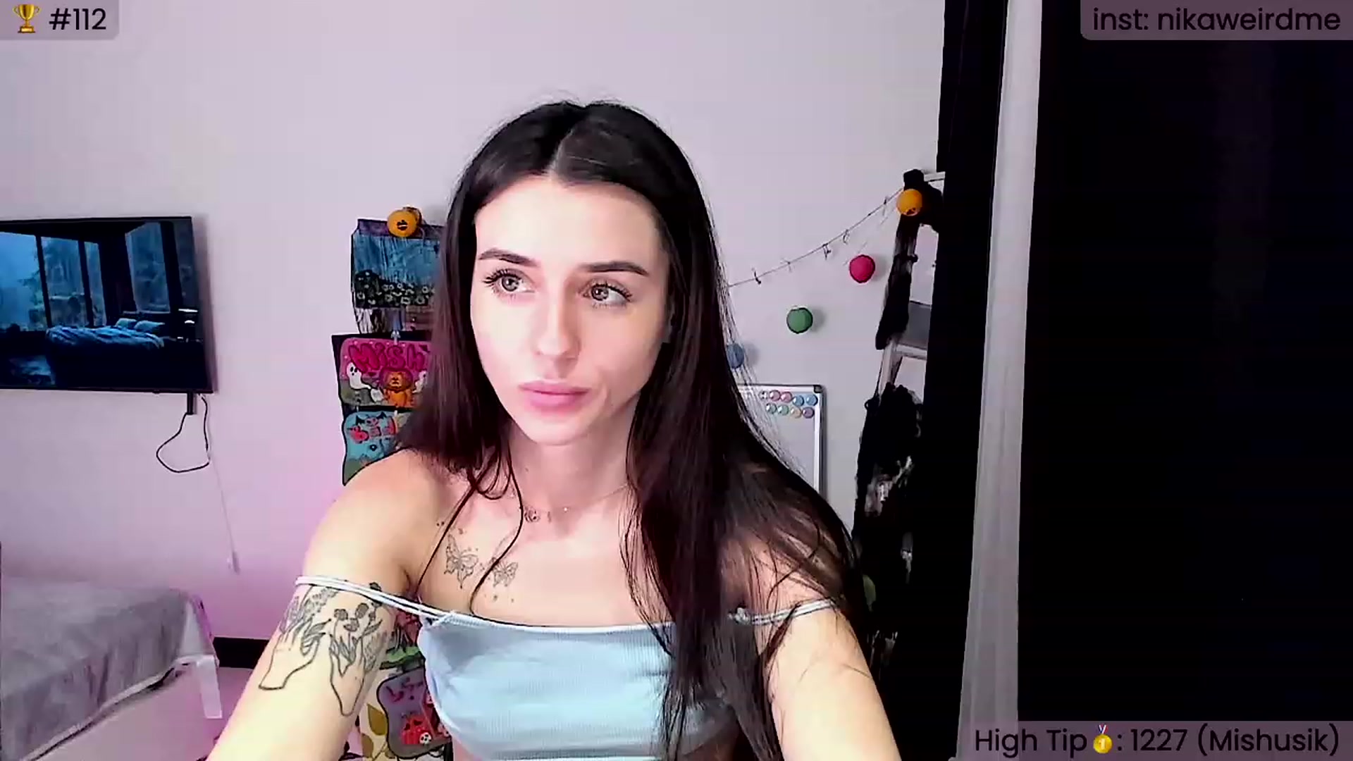 Gallery image thumbnail from WeirdNikusik's myfreecams stream on, 11/09/2023, 17:58 image 15 of 20