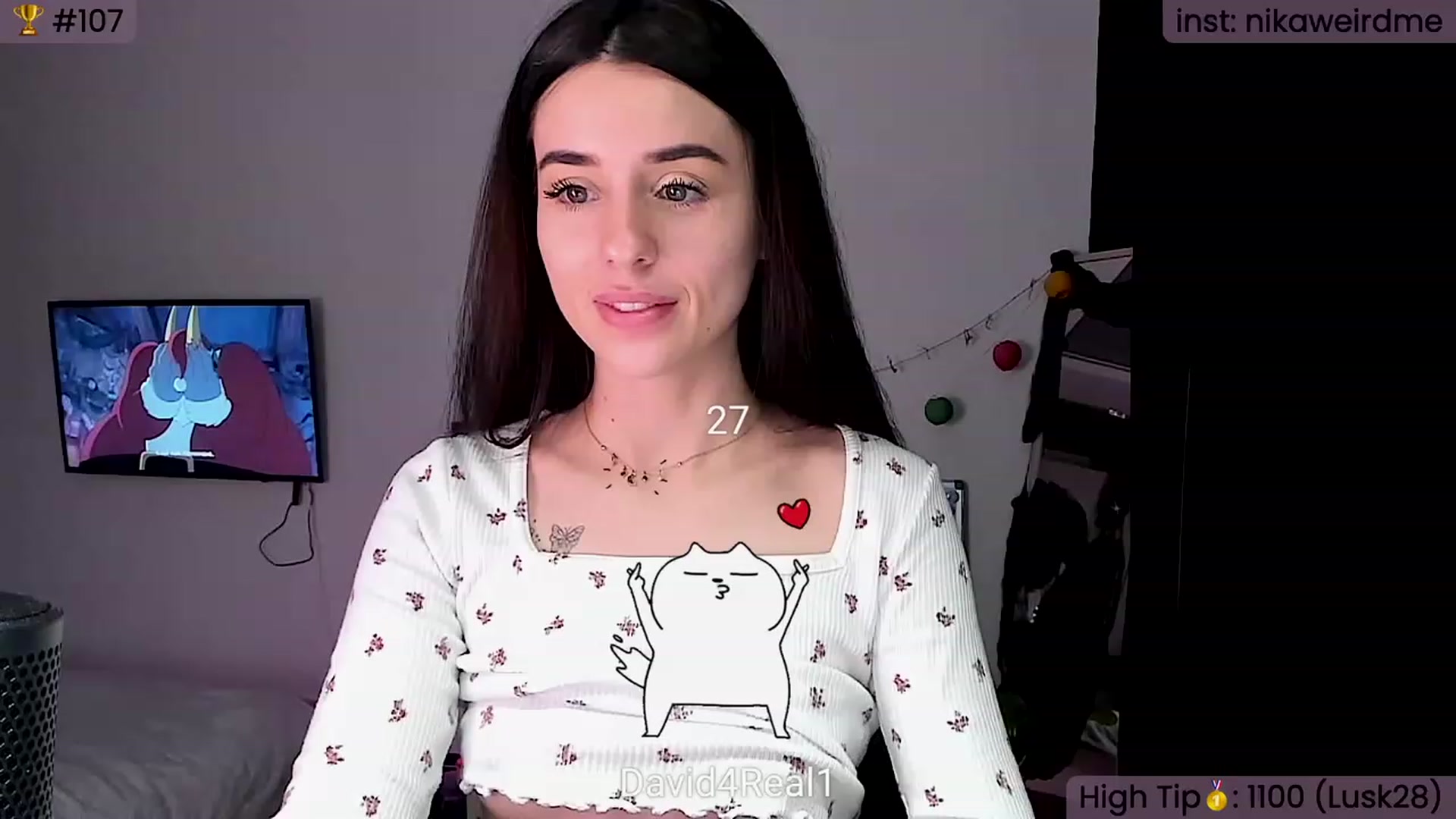 Gallery image thumbnail from WeirdNikusik's myfreecams stream on, 11/12/2023, 15:18 image 4 of 20