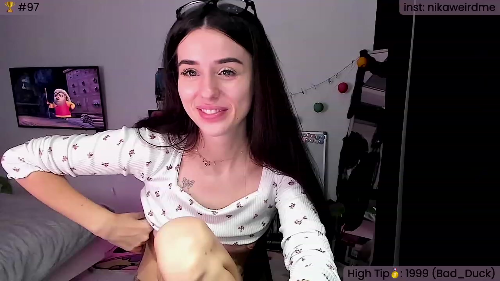 Gallery image thumbnail from WeirdNikusik's myfreecams stream on, 11/12/2023, 16:41 image 19 of 20