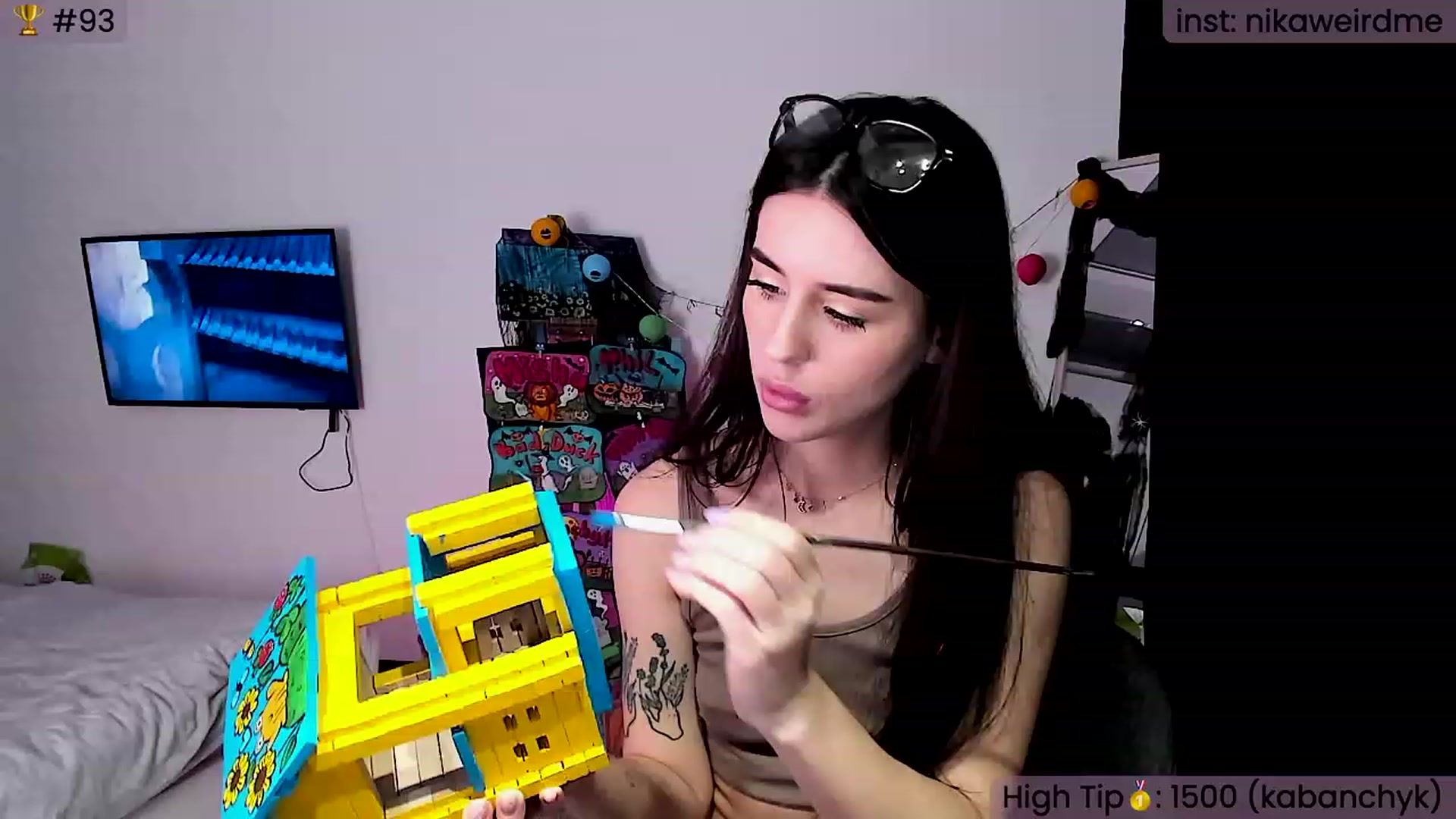 Gallery image thumbnail from WeirdNikusik's myfreecams stream on, 11/13/2023, 13:32 image 15 of 20