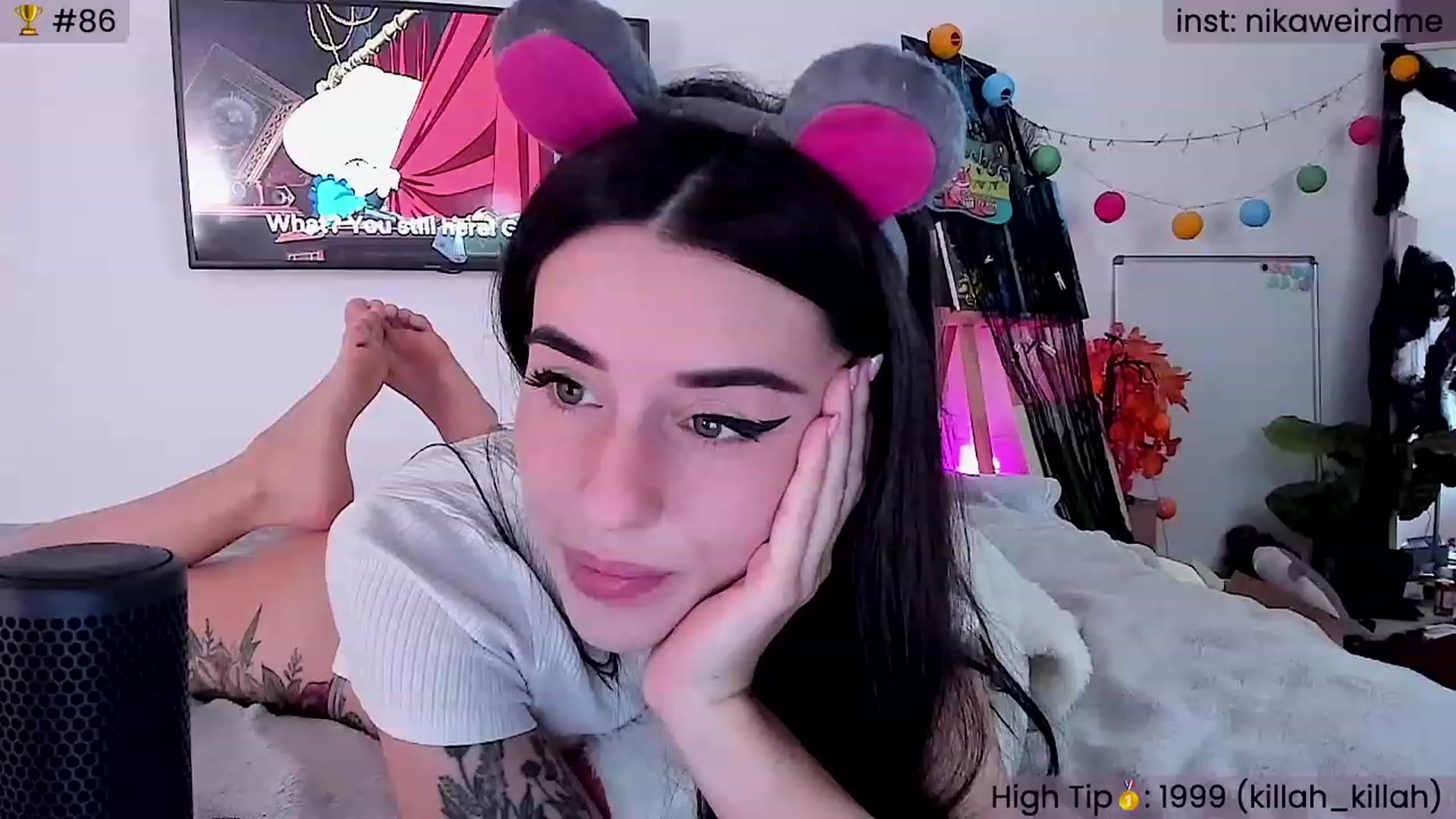 Gallery image thumbnail from WeirdNikusik's myfreecams stream on, 11/18/2023, 08:52 image 1 of 20