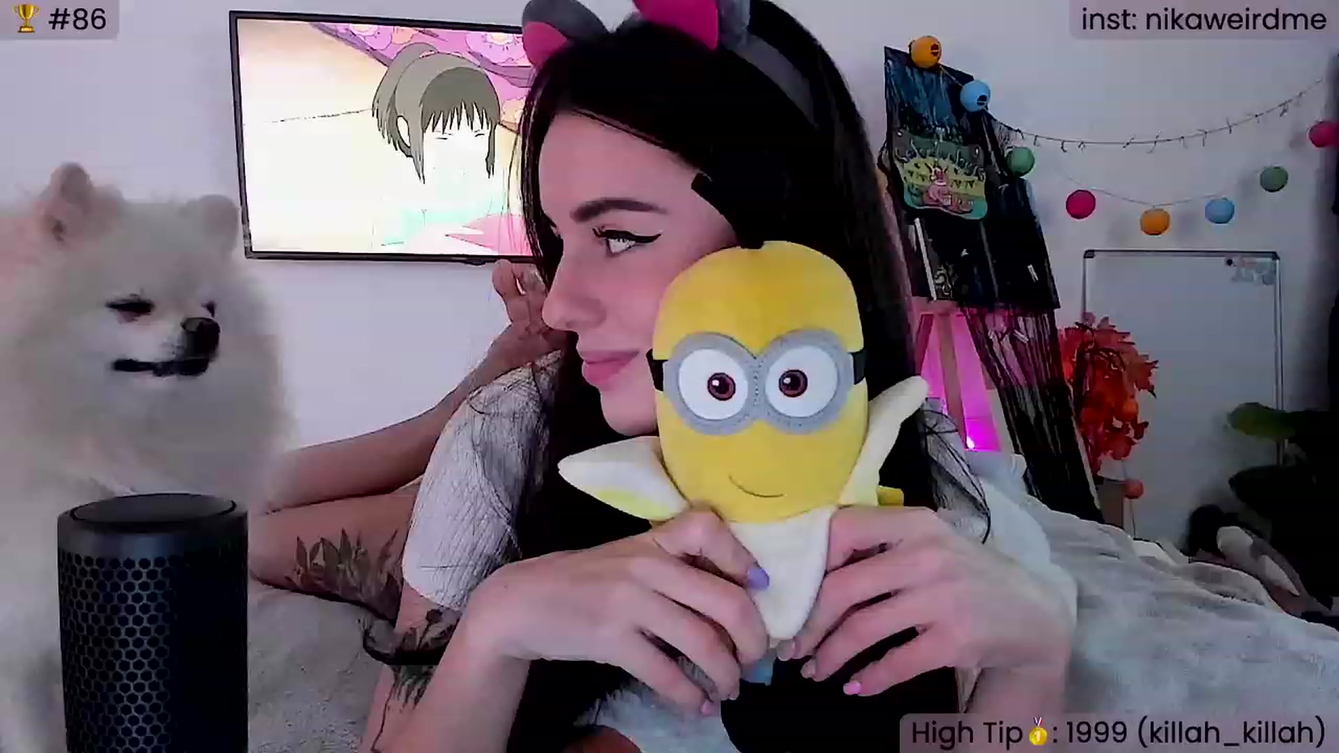 Gallery image thumbnail from WeirdNikusik's myfreecams stream on, 11/18/2023, 08:52 image 4 of 20