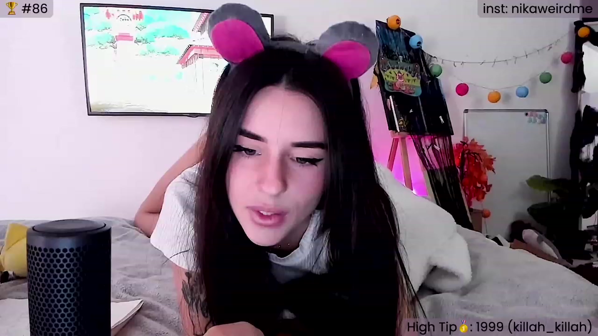Gallery image thumbnail from WeirdNikusik's myfreecams stream on, 11/18/2023, 08:52 image 9 of 20
